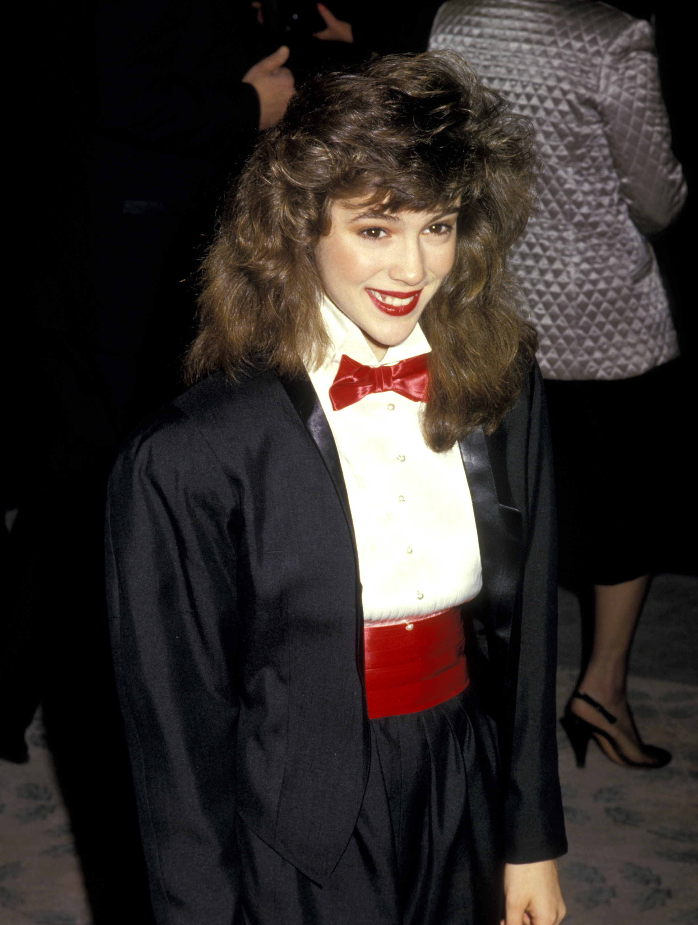 Alyssa Milano bei den 44th Annual Golden Globe Awards, am 31. Januar 1987. | Quelle: Getty Images