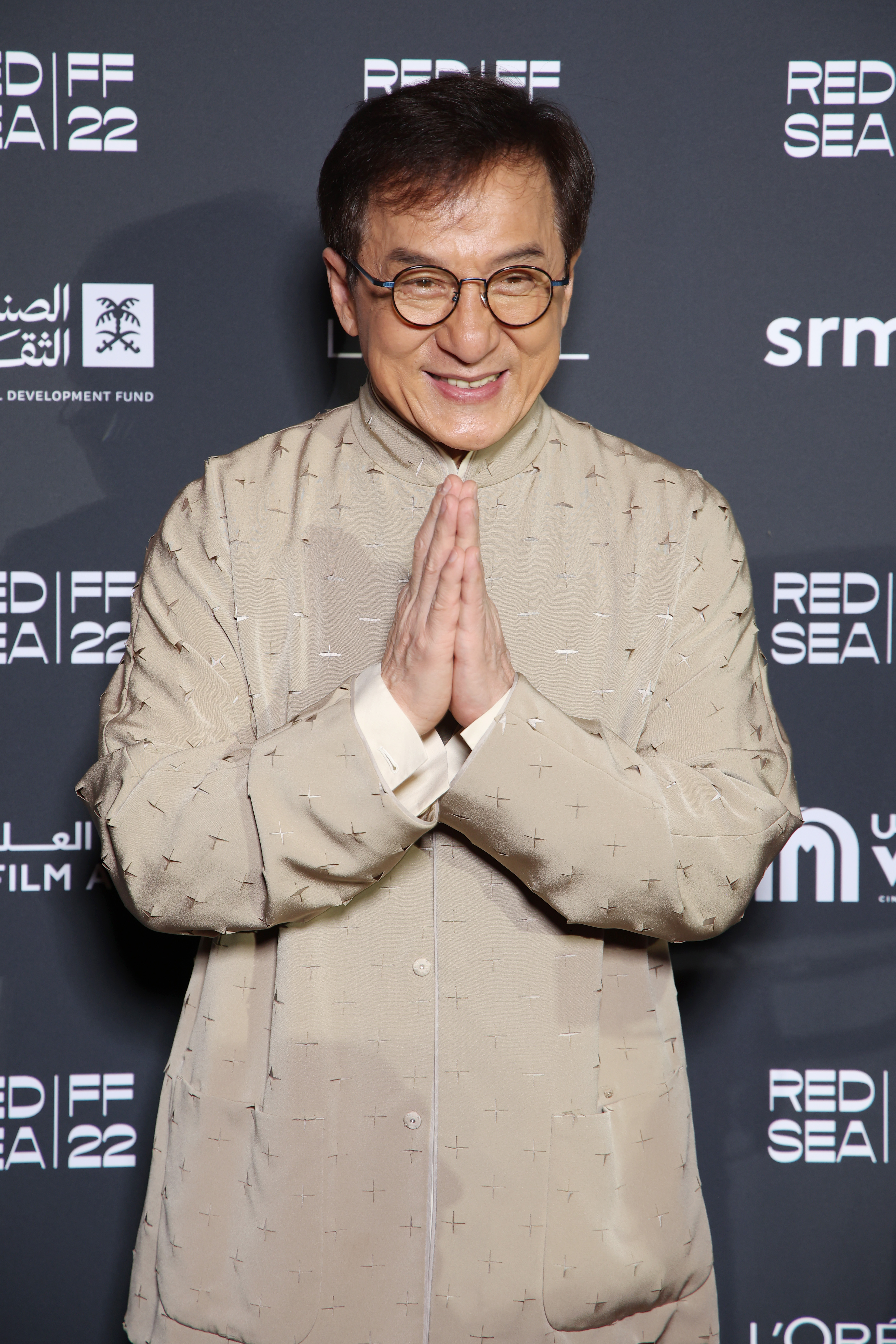 Jackie Chan auf dem roten Teppich bei der Closing Night Gala Red Carpet beim Red Sea International Film Festival am 08. Dezember 2022 in Jeddah, Saudi-Arabien | Quelle: Getty Images