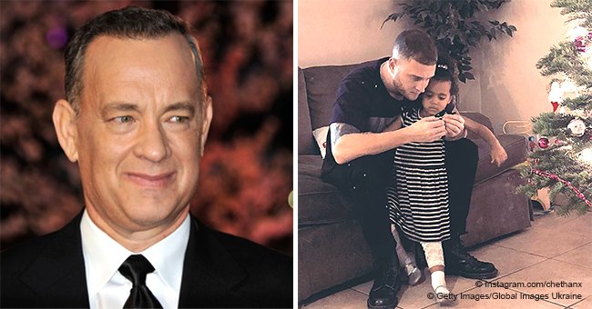 Die Enkelin von Tom Hanks ist jetzt fast drei, ihretwegen ist sein Sohn seit drei Jahren nüchtern