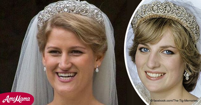 Dianas Nichte durfte bei ihrer Hochzeit die berühmte Spencer-Tiara, die 20 Jahre lang niemand in der Öffentlichkeit trug, anziehen 