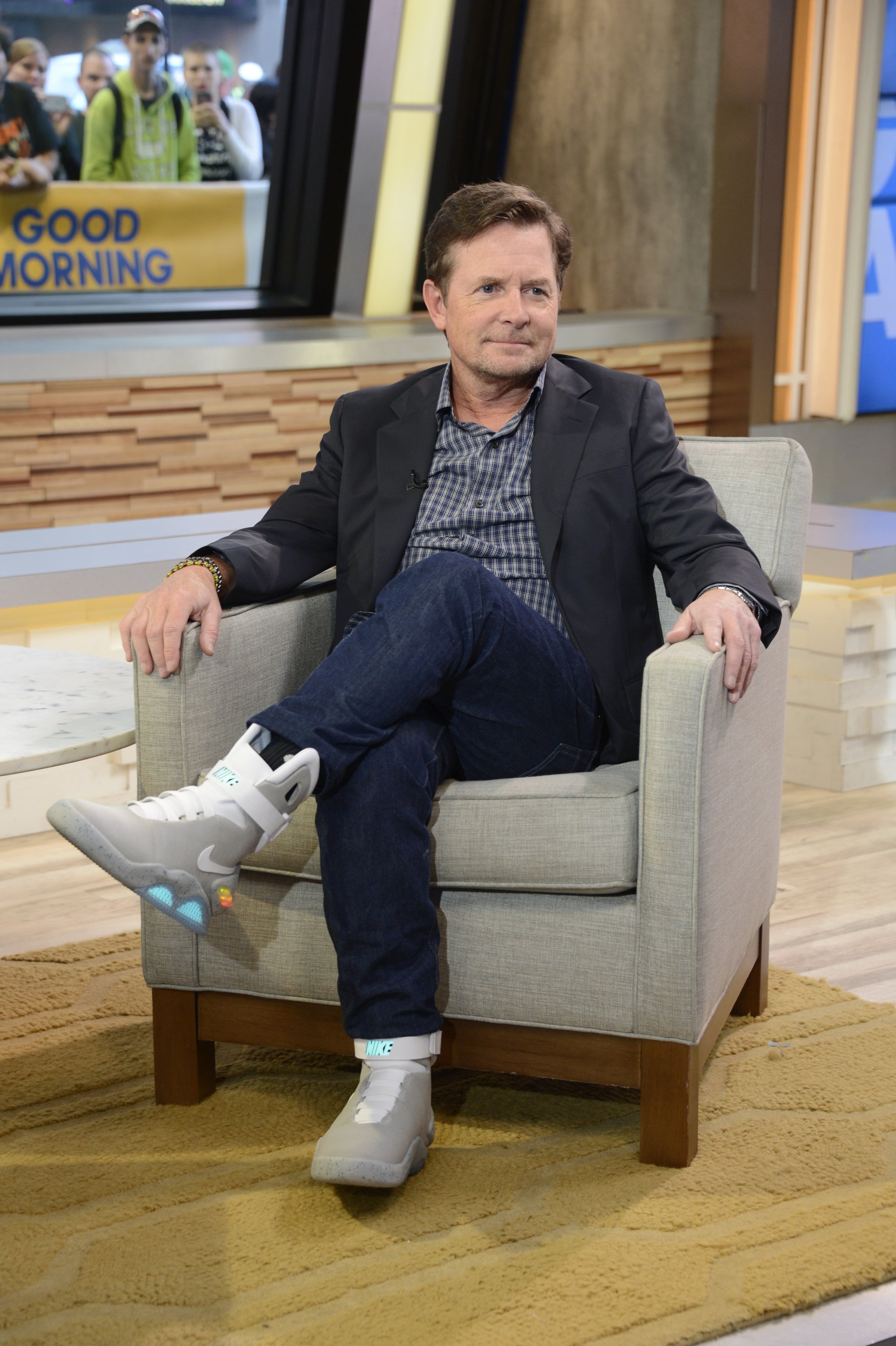 Michael J. Fox bei "Good Morning America", 2016 | Quelle: Getty Images