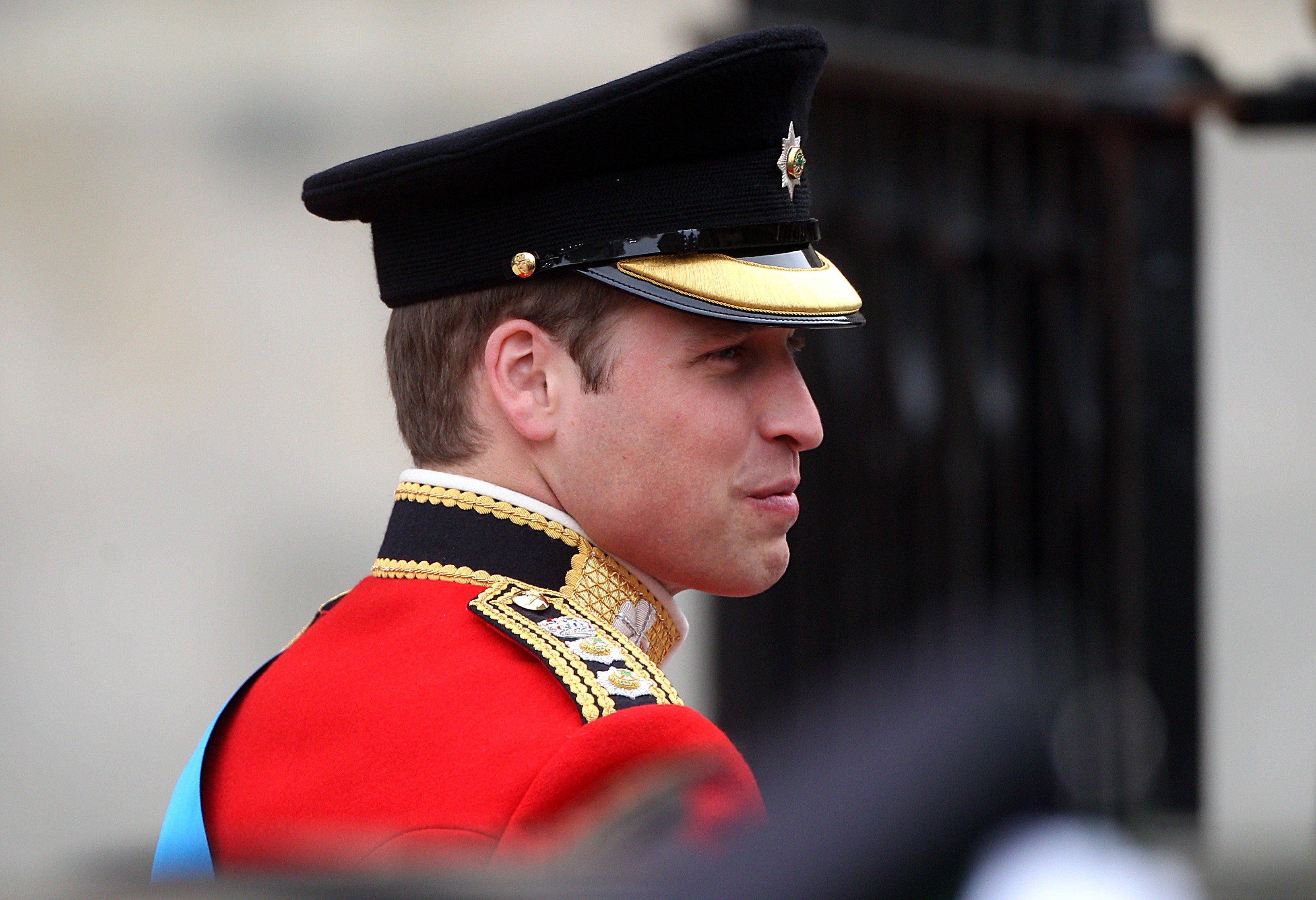 Prinz William kommt zur königlichen Hochzeit mit Catherine Middleton in der Westminster Abbey in London, England, am 29. April 2011 | Quelle: Getty Images