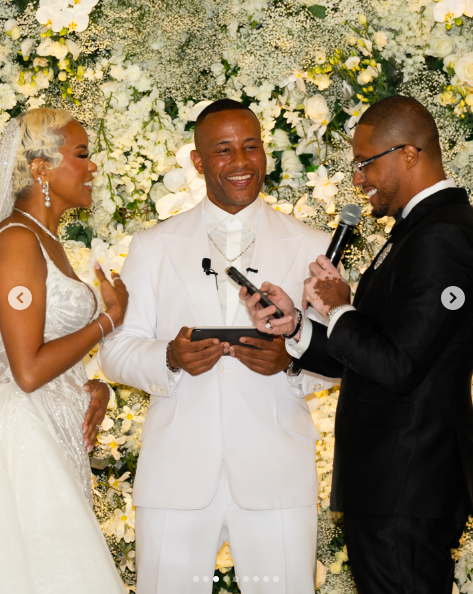 LeToya Luckett und Taleo Coles tauschen an ihrem Hochzeitstag die Gelübde aus, gepostet am 1. August 2024 | Quelle: Instagram/devonfranklin