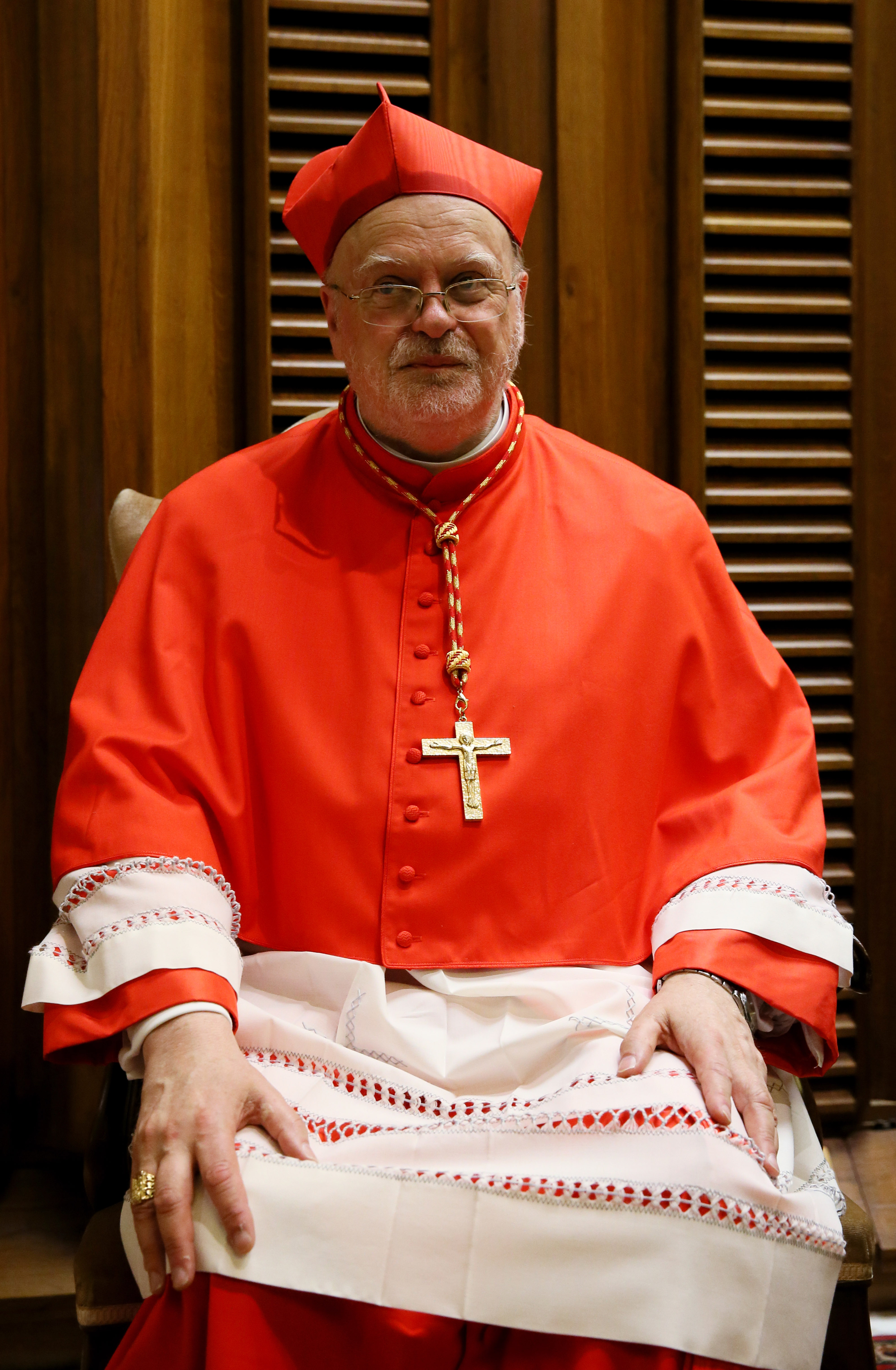 Kardinal Anders Arborelius nimmt am 28. Juni 2017 in der Vatikanstadt am Konsistorium zur Ernennung von fünf neuen Kardinälen teil, das von Papst Franziskus geleitet wird. | Quelle: Getty Images