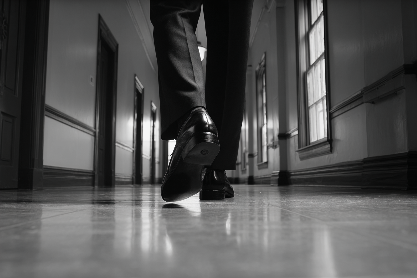 Ein Mann, der weggeht | Quelle: Midjourney