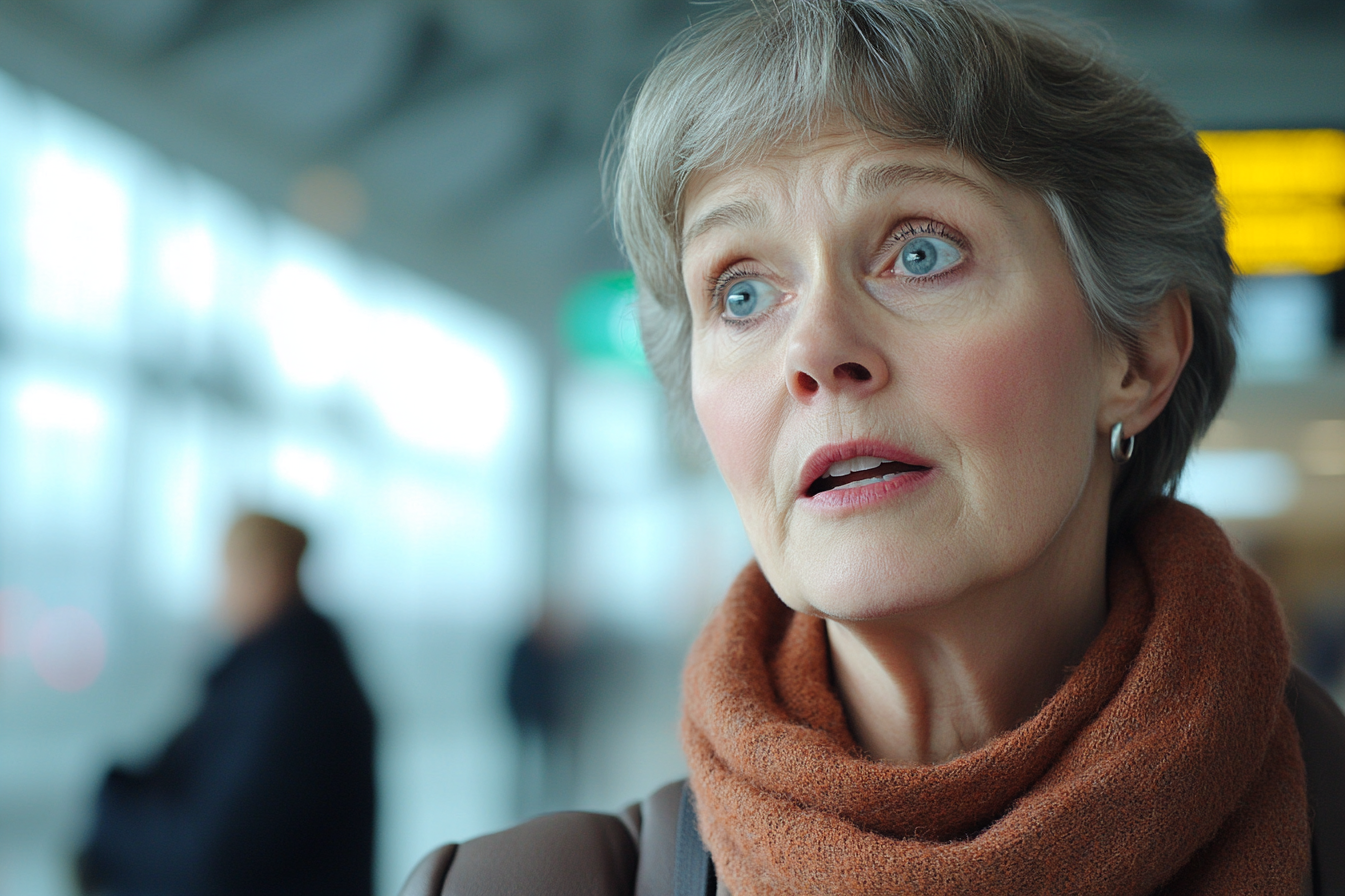 Eine Frau im Gespräch | Quelle: Midjourney