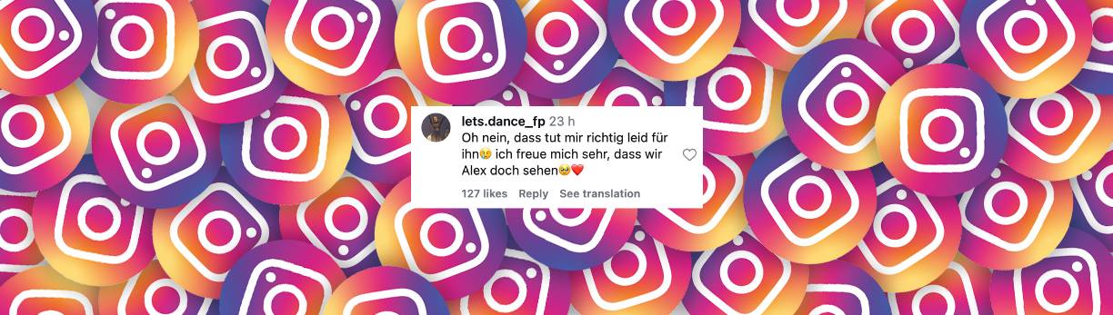 Nutzer-Kommentar | Quelle: Instagram/letsdance