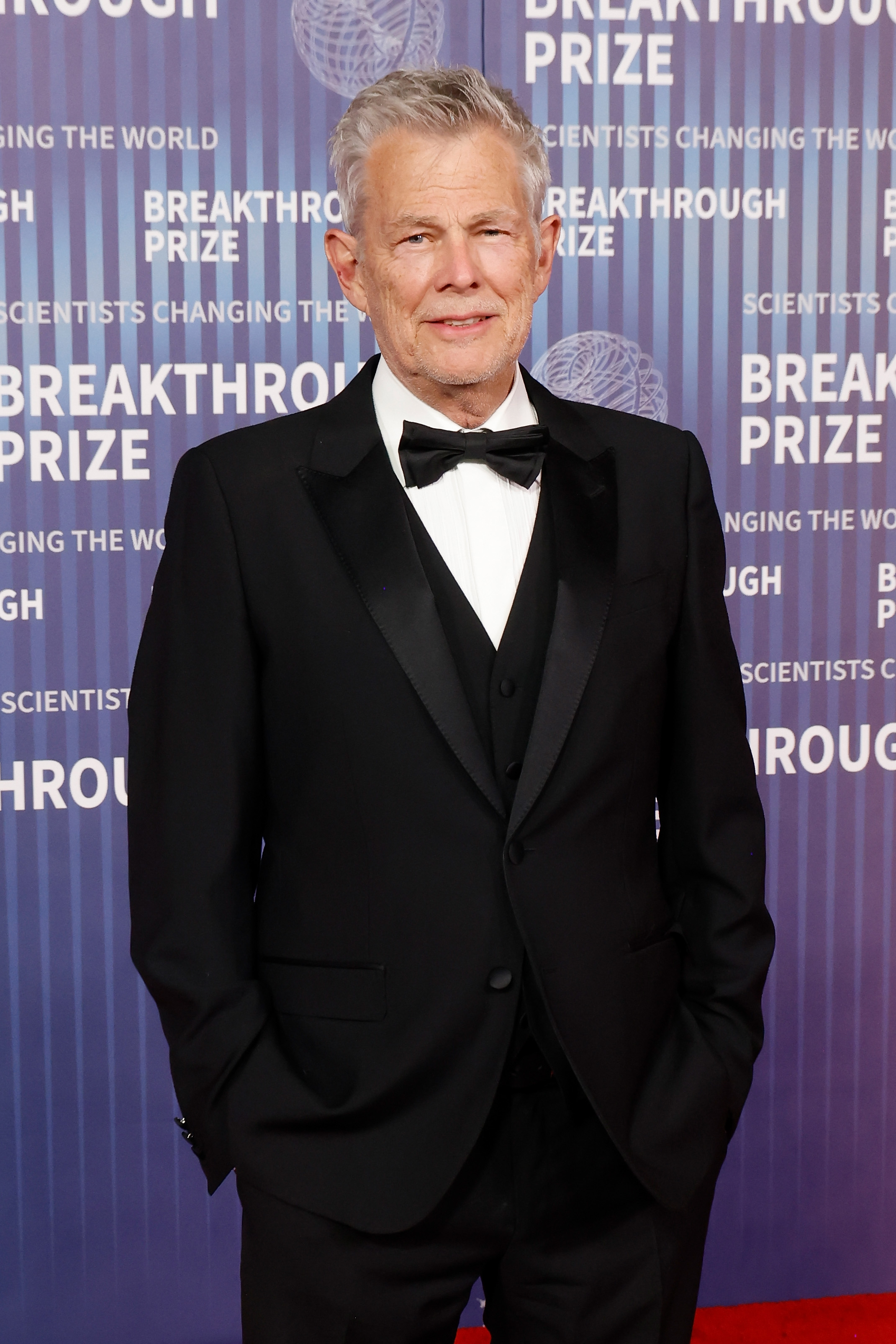 David Foster bei der 2024 Breakthrough Prize Ceremony in Los Angeles, Kalifornien am 13. April 2024 | Quelle: Getty Images