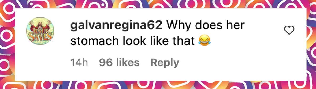 Der Kommentar eines Netizens zu Meghan Markle vom 5. Juni 2025 | Quelle: Instagram/pagesix