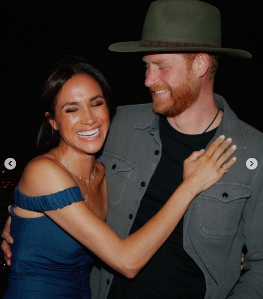 Prinz Harry und seine Frau Meghan Markle amüsieren sich bei einem Konzert von Beyonce in Los Angeles, gepostet am 10. Mai 2025 | Quelle: Instagram/meghan