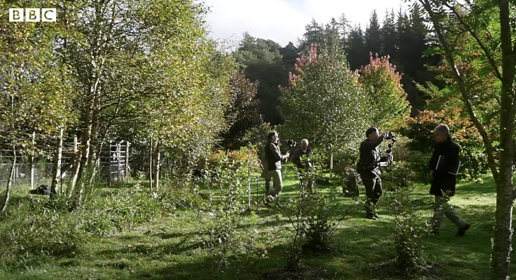 Der Garten in Balmoral Estate, aus dem Jahr 2022 | Quelle: YouTube/BBC News