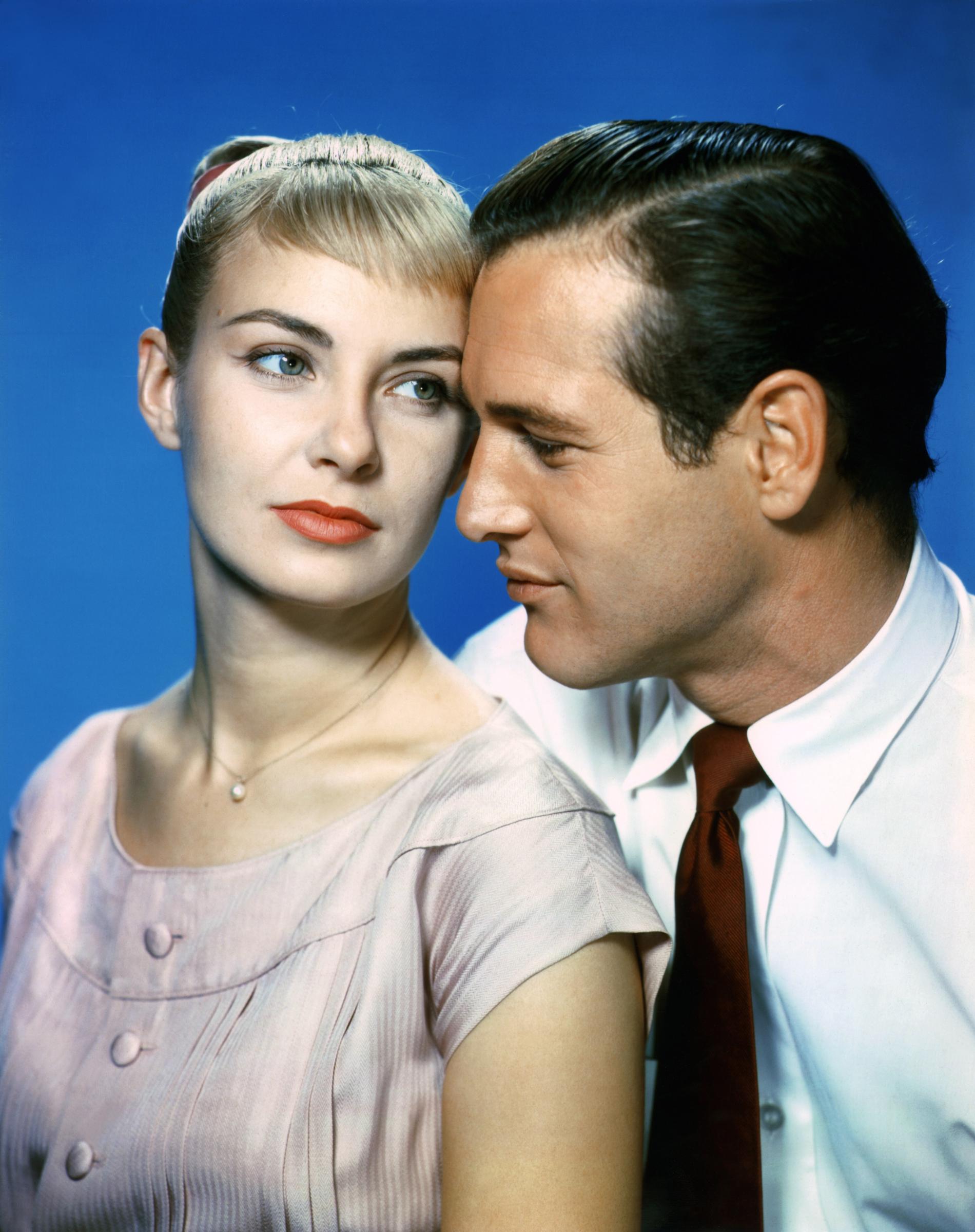 Paul Newman und Joanne Woodward am Set von "The Long Hot Summer" 1958 | Quelle: Getty Images