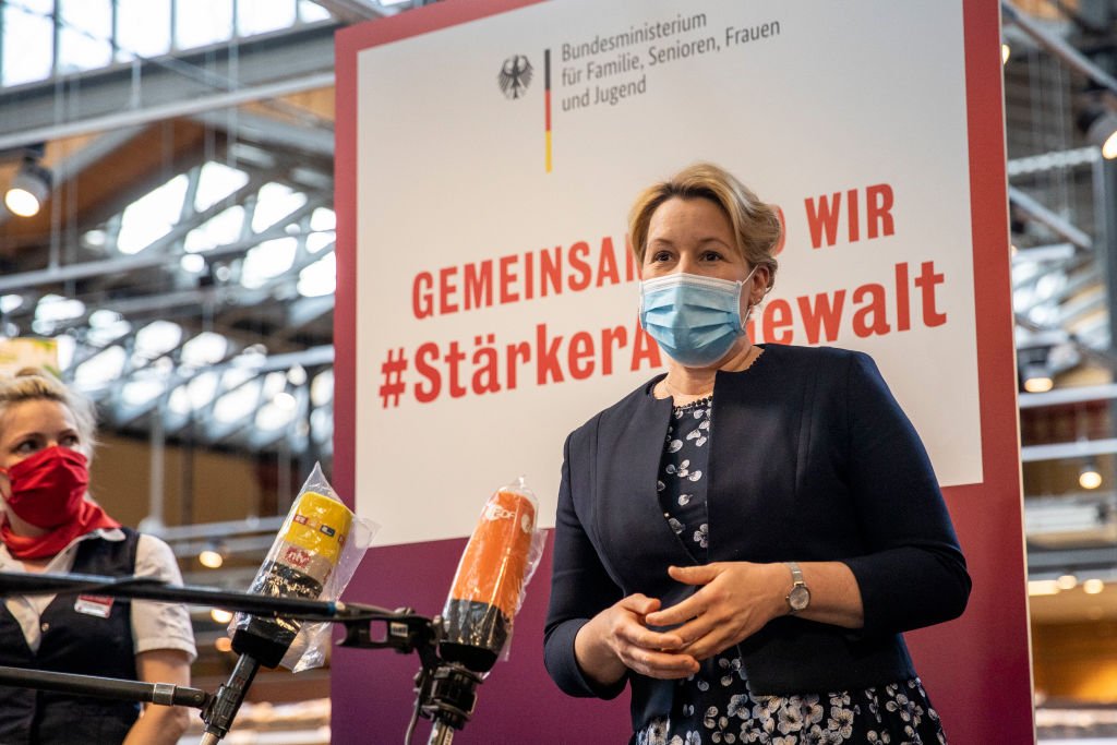 Franziska Giffey, April 2020, Berlin |  Source: Getty Images