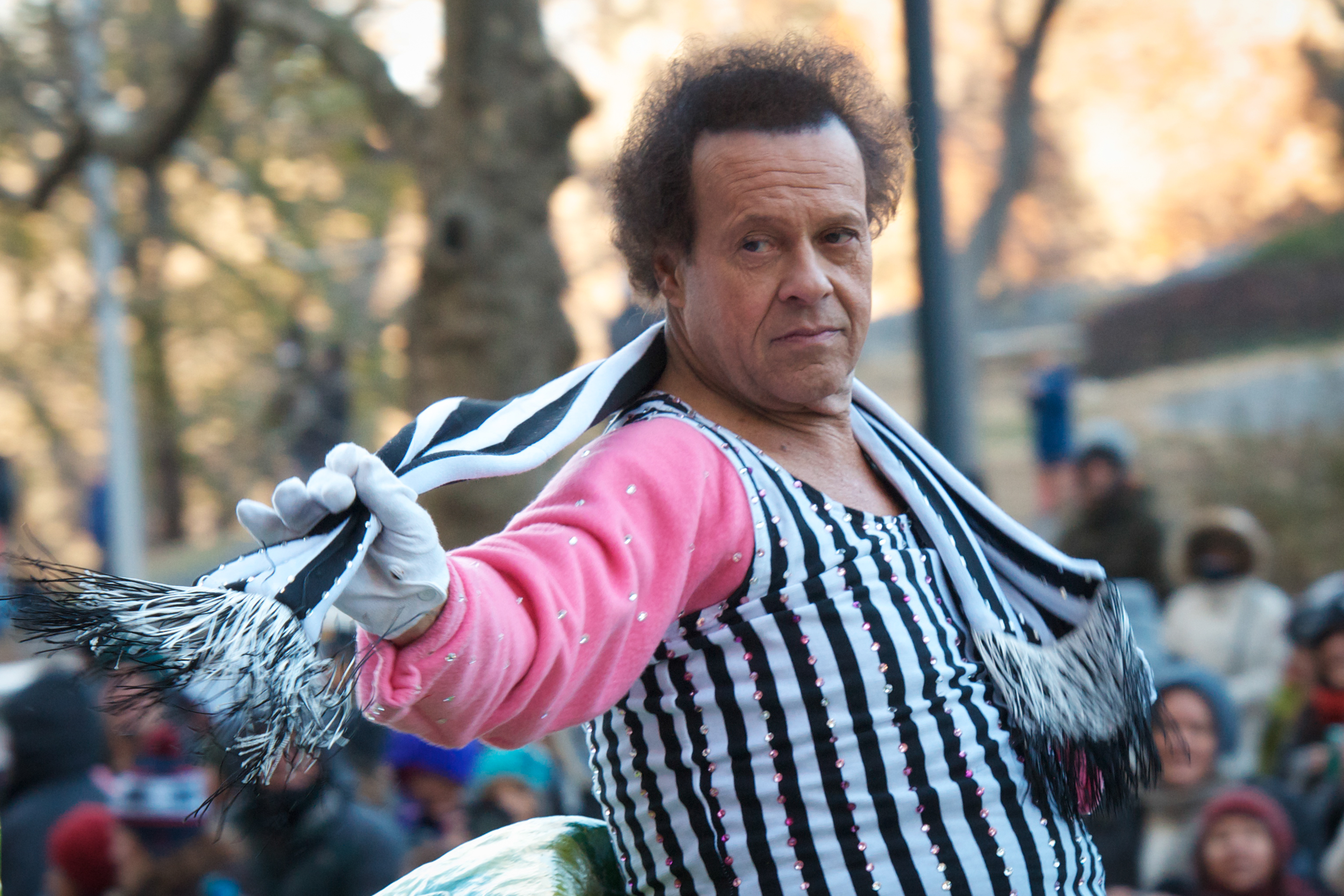 Richard Simmons besucht die 87. jährliche Macy's Thanksgiving Day Parade am 28. November 2013 | Quelle: Getty Images