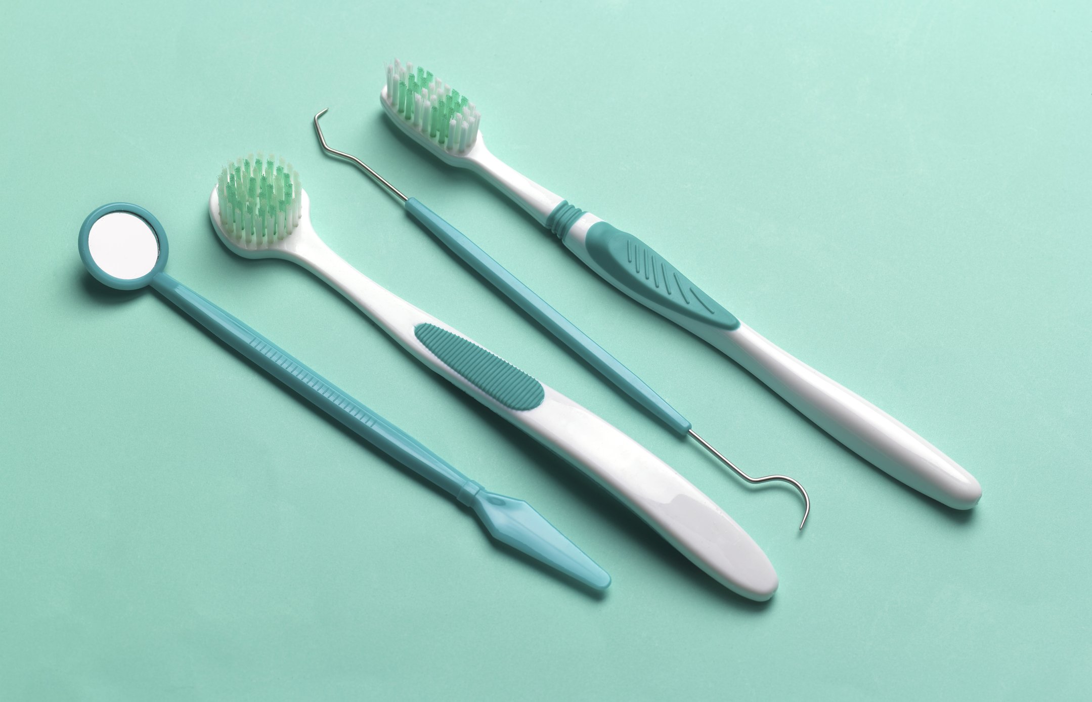 Zahnwerkzeuge für Zahnreinigung. I Foto: Getty Images