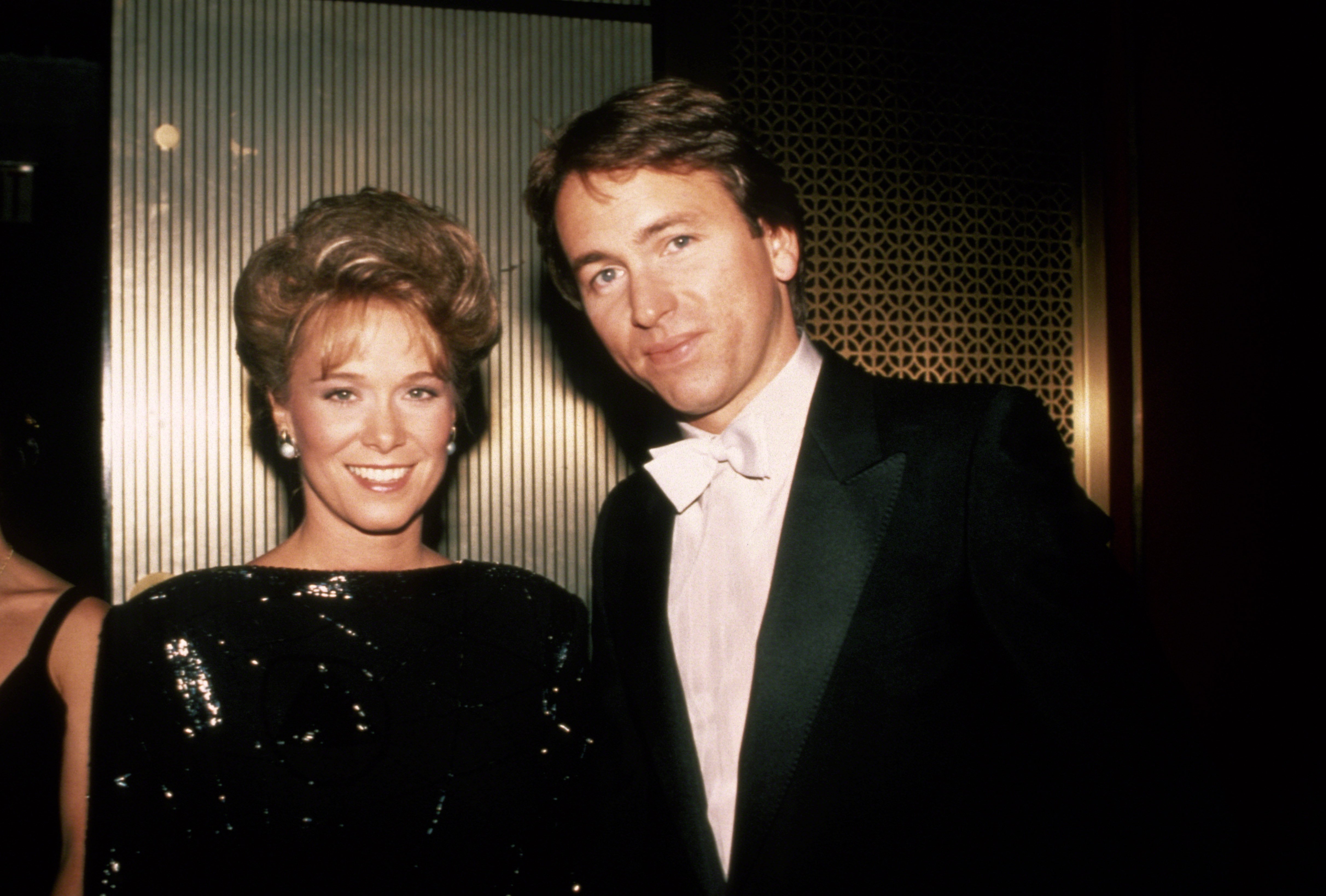 Schauspieler John Ritter und seine ehemalige Frau Nancy Morgan in New York City, ca. 1983. |  Quelle: Getty Images