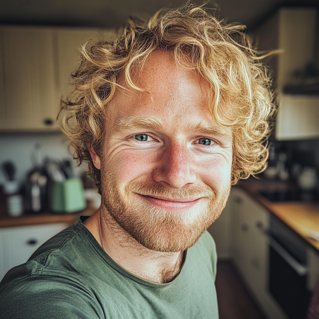 Ein lächelnder Mann | Quelle: Midjourney