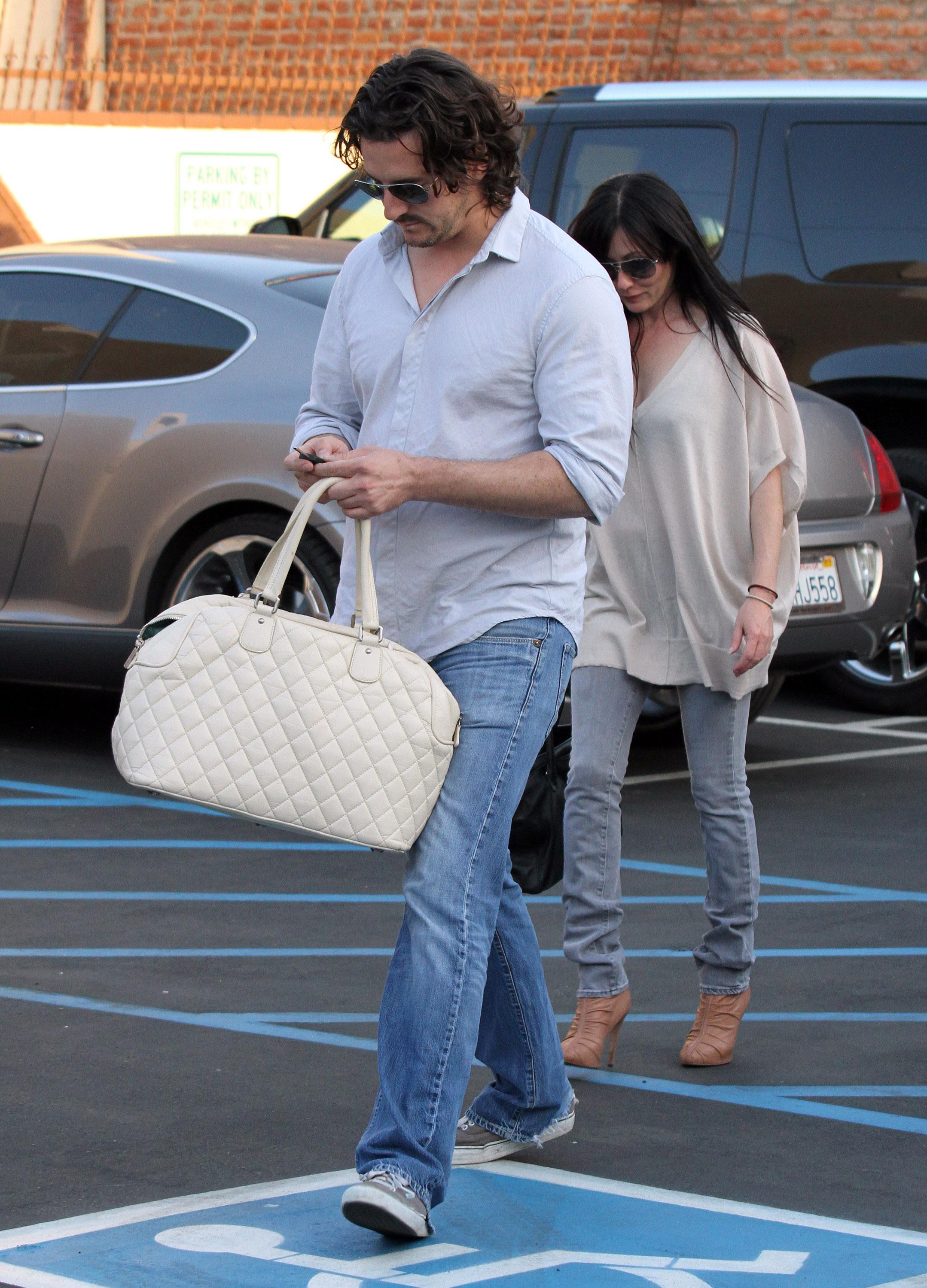 Kurt Iswarienko und Shannen Doherty wurden am 26. März 2010 in Los Angeles, Kalifornien gesichtet | Quelle: Getty Images