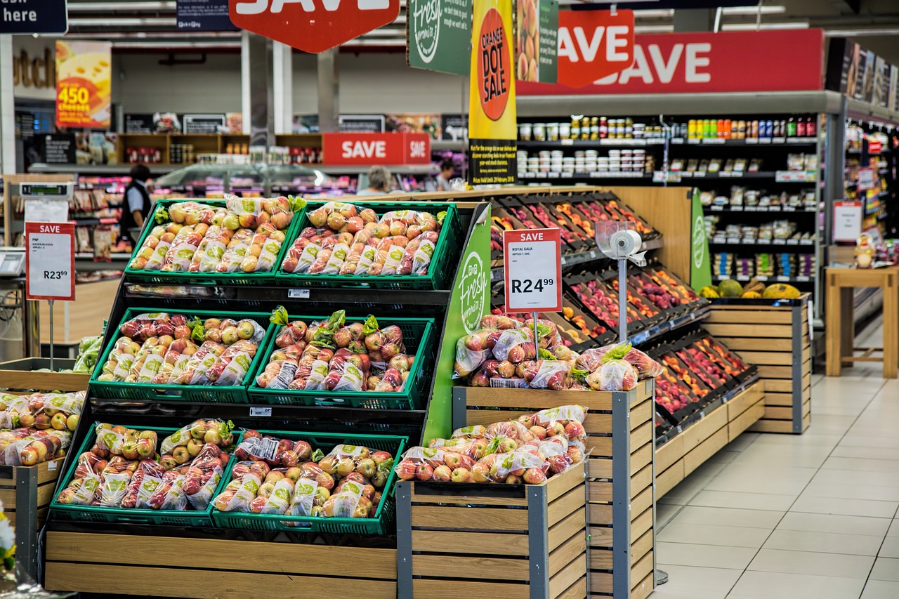 Lebensmitteleinkauf im Supermarkt | Quelle: Pixabay