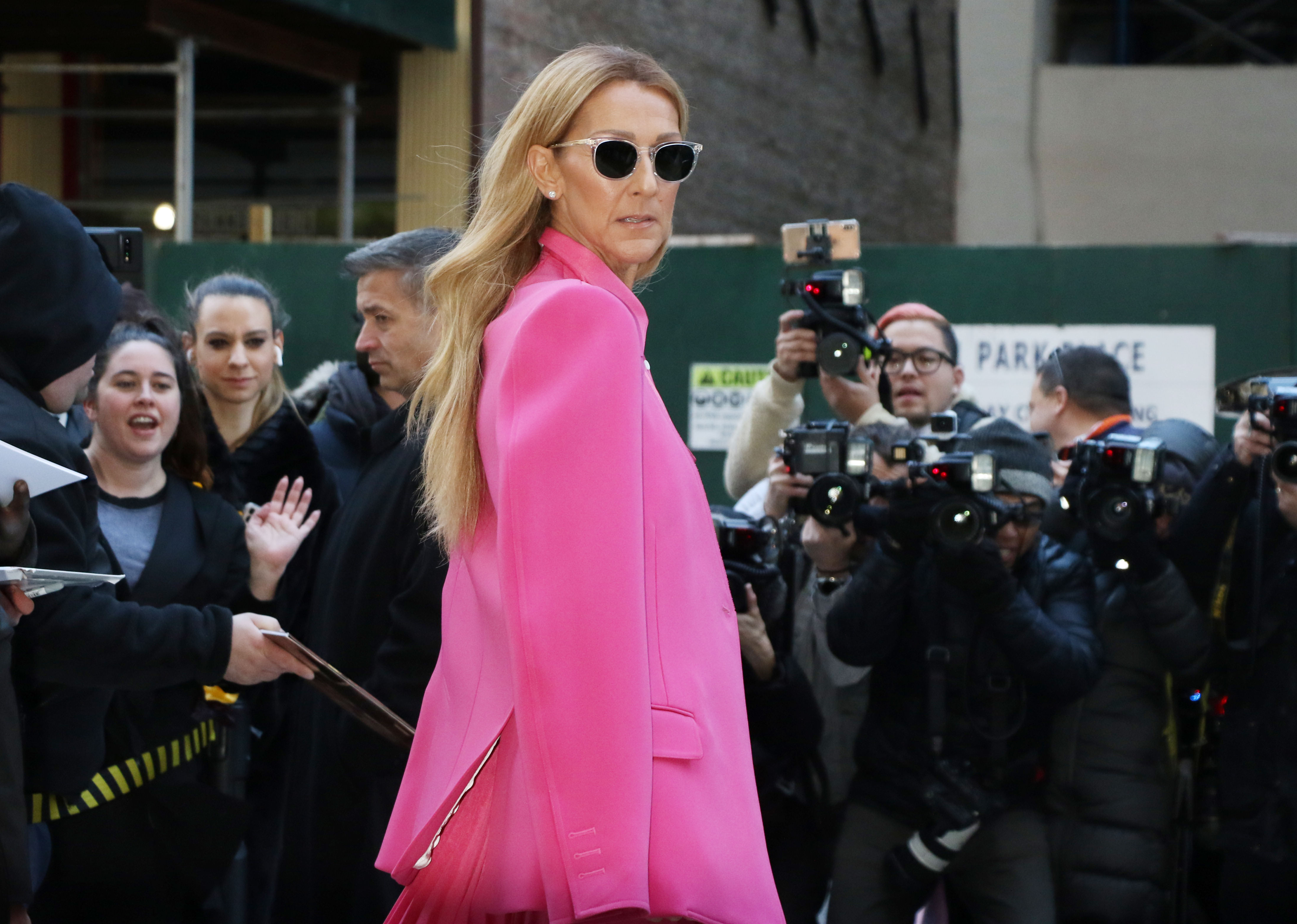 Céline Dion wurde am 7. März 2020 in New York gesichtet. | Quelle: Getty Images