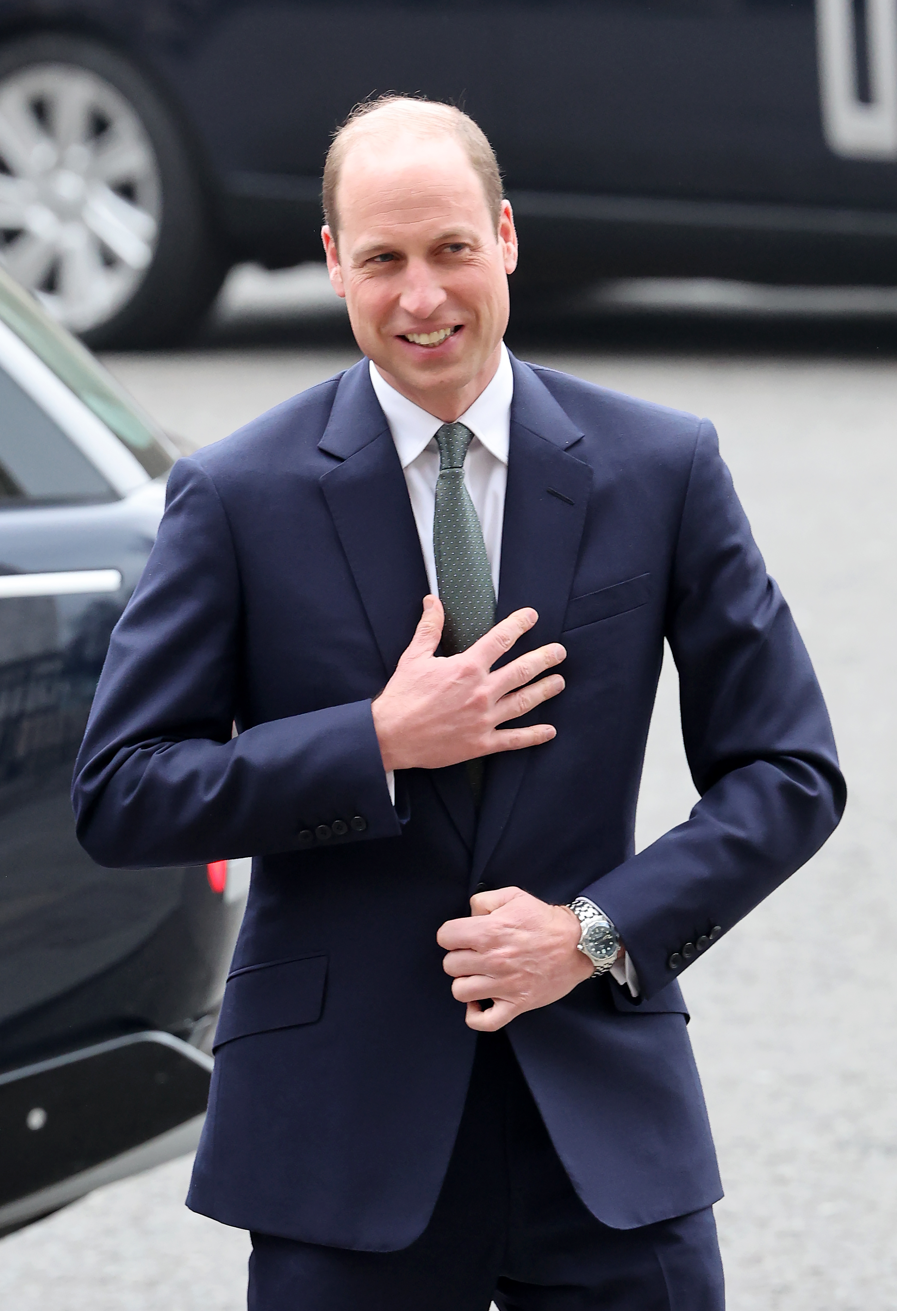 Prinz William, Prinz von Wales, kommt zum Gottesdienst zum Commonwealth Day 2024 in der Westminster Abbey am 11. März 2024 in London, England | Quelle: Getty Images