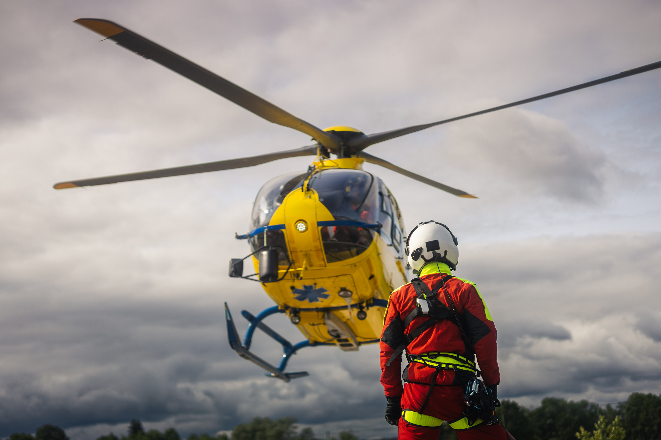 Rettungshubschrauber | Quelle: Getty Images