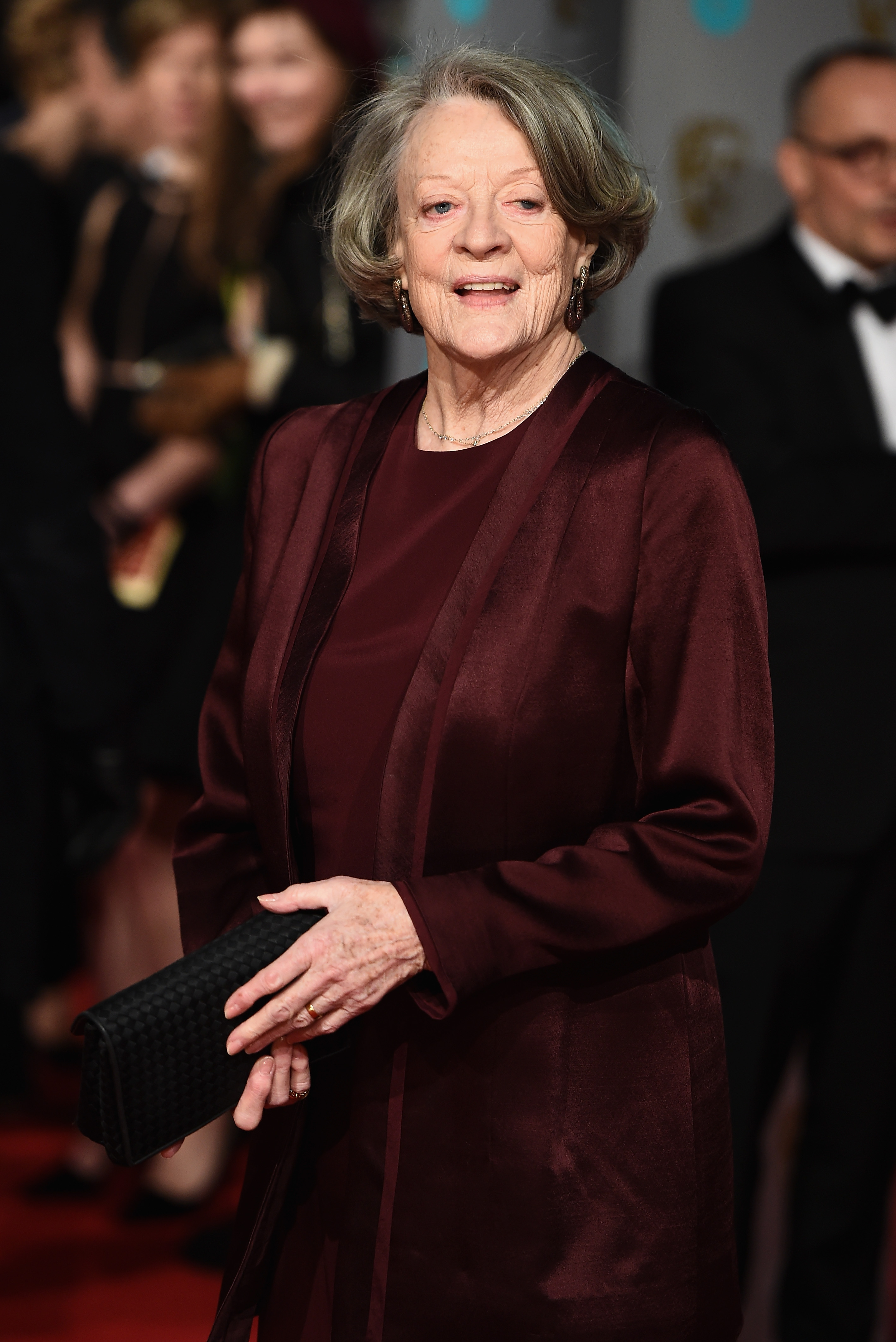 Maggie Smith besucht die EE British Academy Film Awards am 14. Februar 2016 in London, England. | Quelle: Getty Images