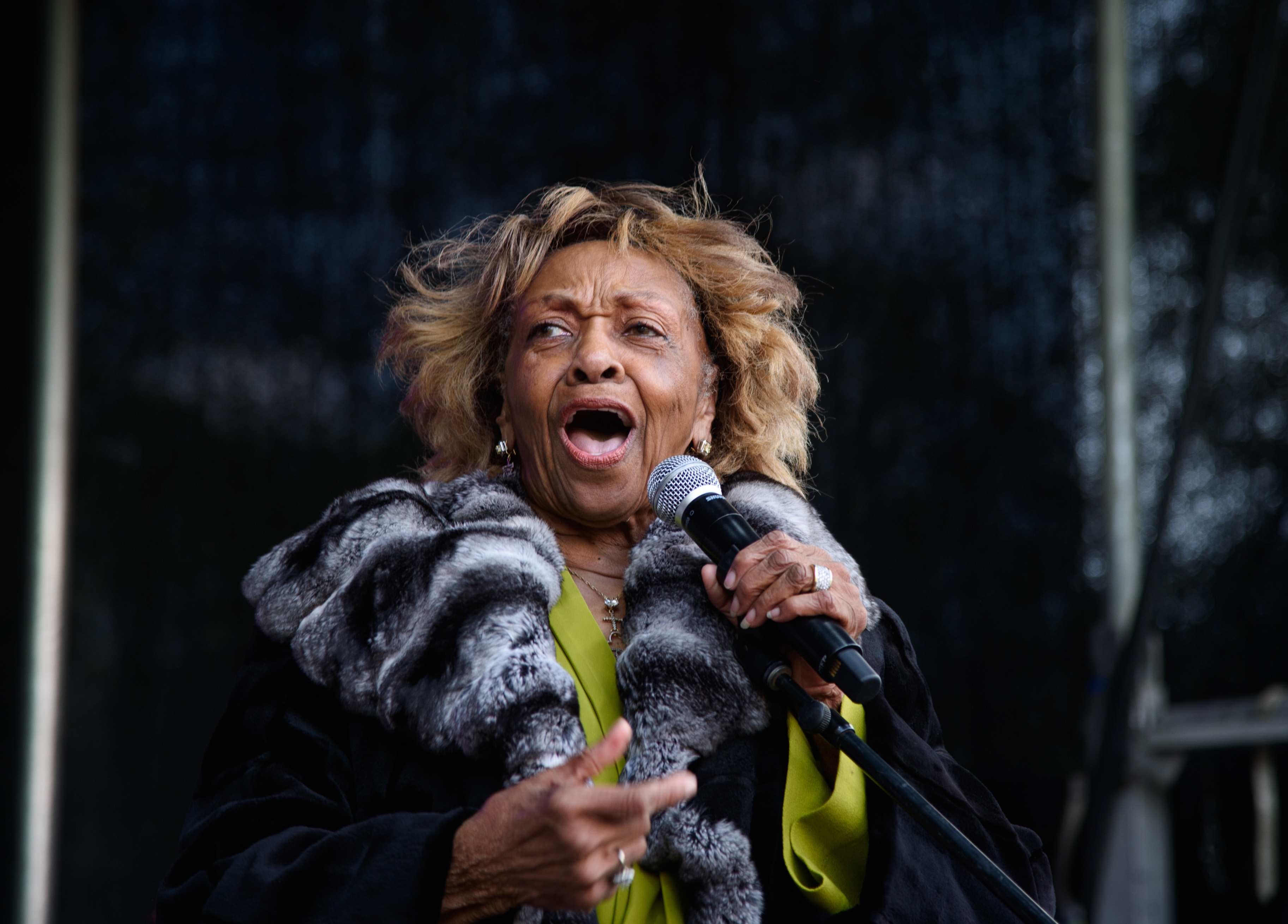 Cissy Houston auf dem 2016 Newark Celebration 350 Founders Weekend Festival in Newark, New Jersey, am 15. Mai 2016 | Quelle: Getty Images