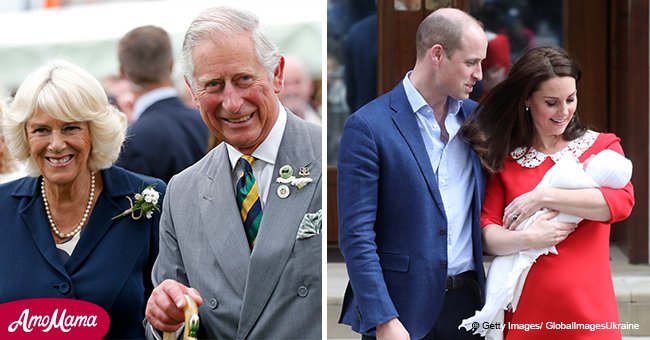 Prinz Charles Reaktion auf die Geburt des königlichen Babys