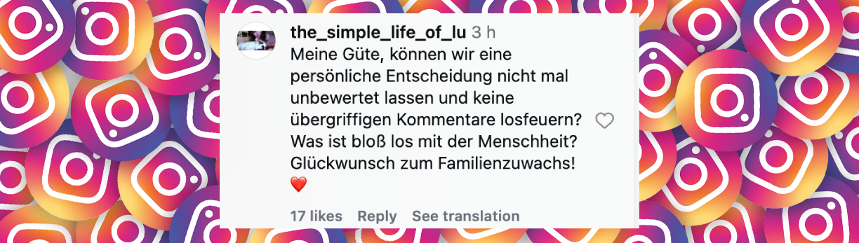Nutzer-Kommentar | Quelle: https://www.instagram.com/reels/DZnevM5sP-3/