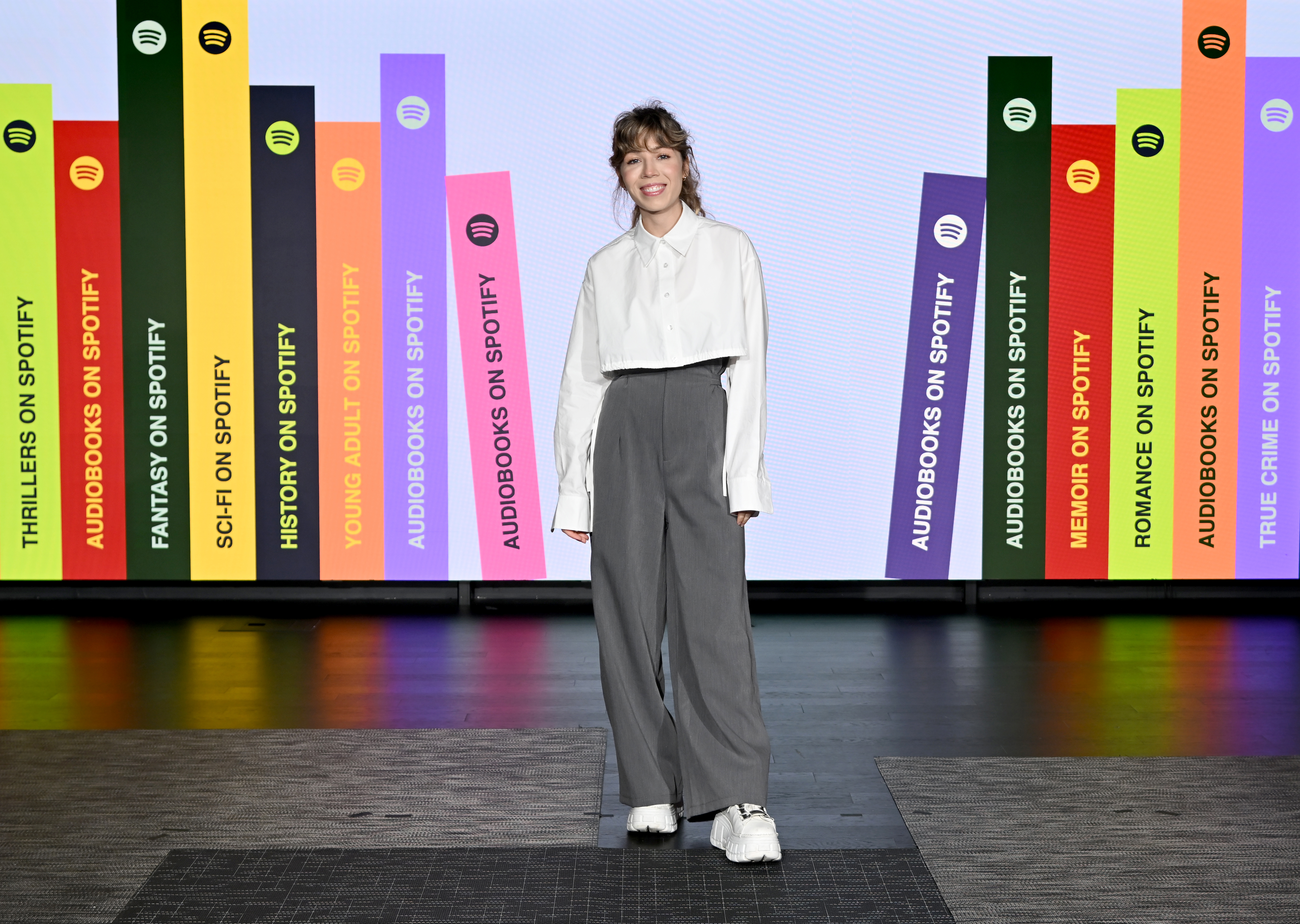 Jennette McCurdy besucht das The Future of Audiobooks Event mit Spotify 2023 am 3. Oktober 2023 in New York City | Quelle: Getty Images