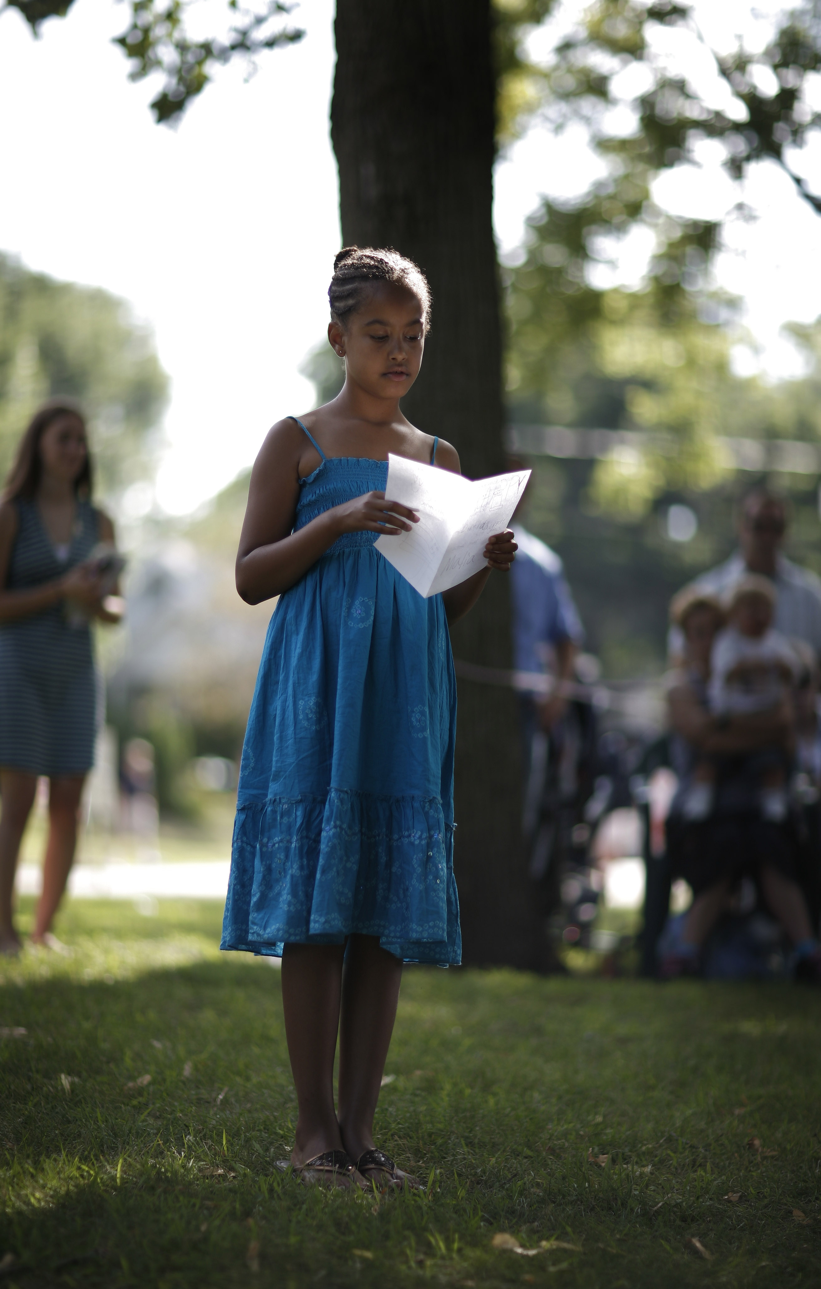 Malia Obama, 2007 | Quelle: Getty Images