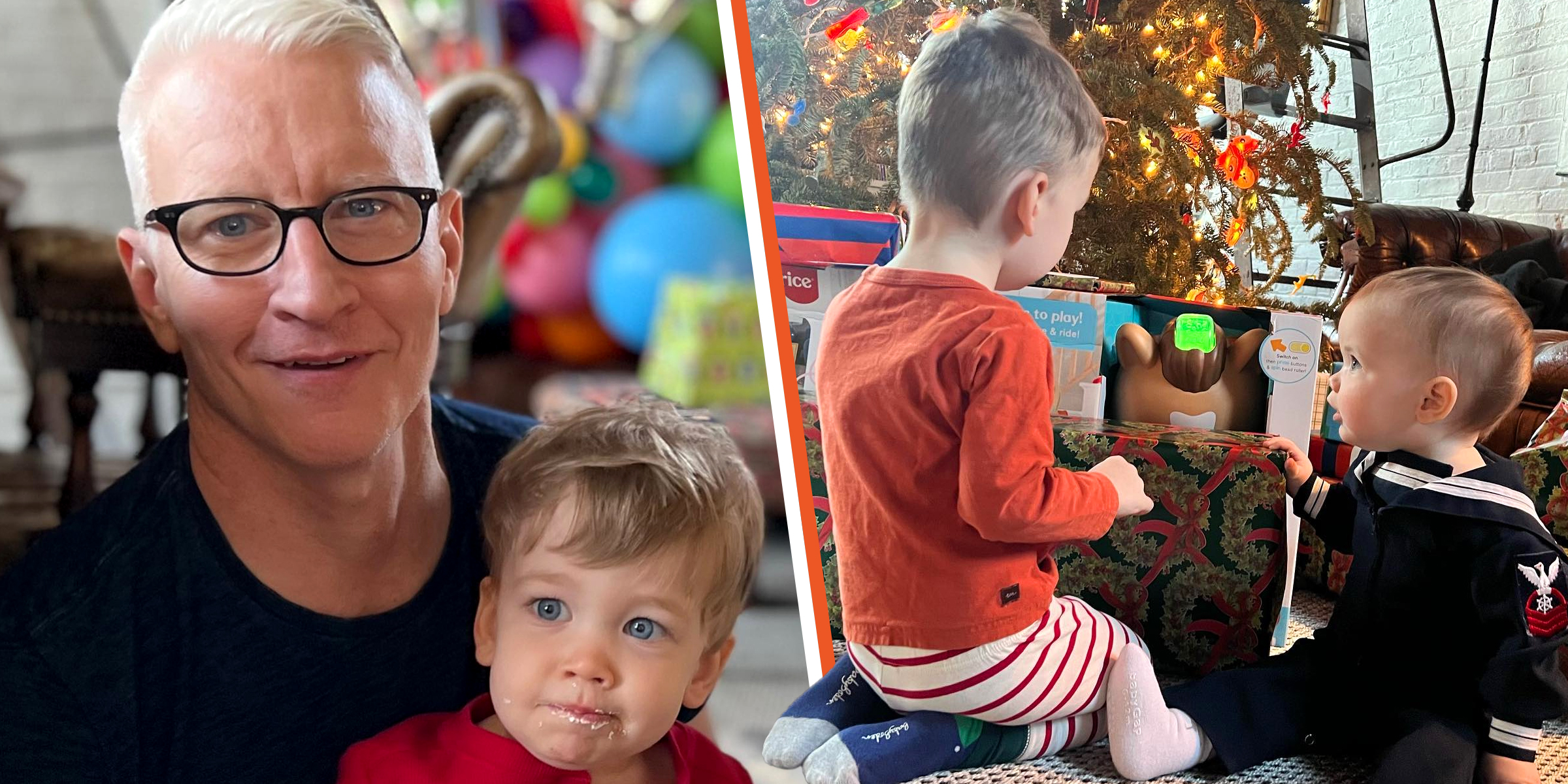Anderson Cooper | Anderson Coopers Kinder | Quelle: Instagram/andersoncooper