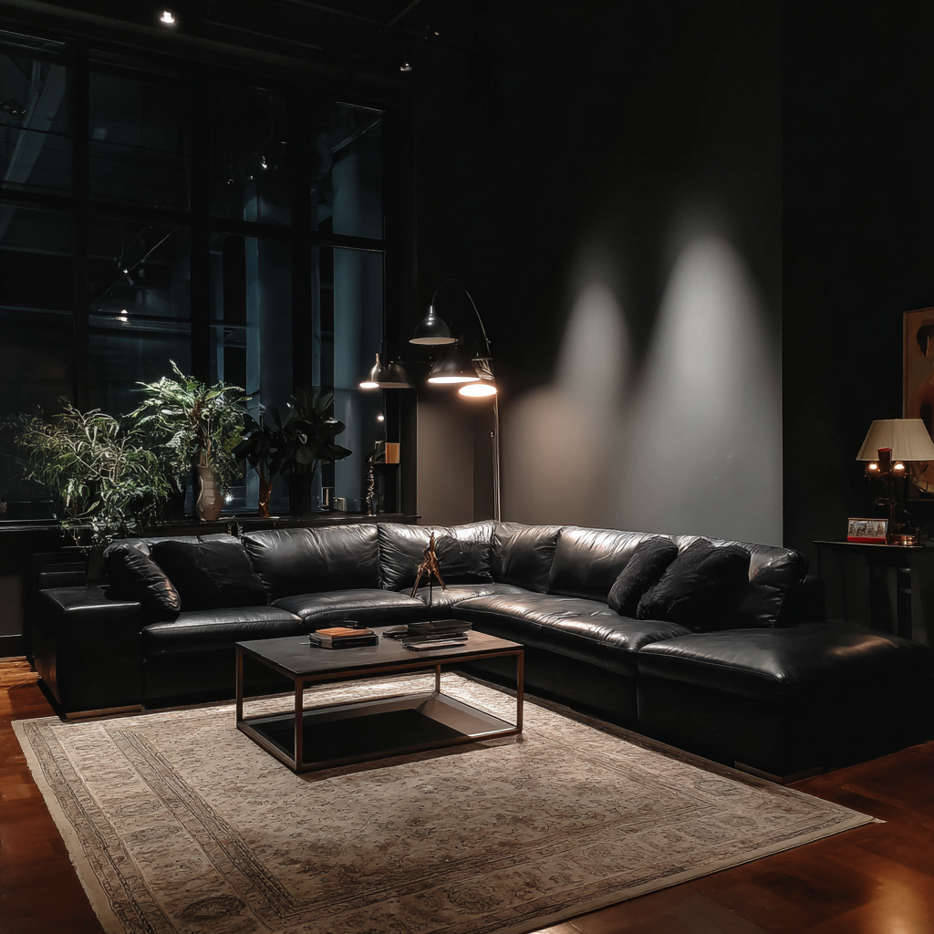 Das Innere eines Wohnzimmers | Quelle: Midjourney