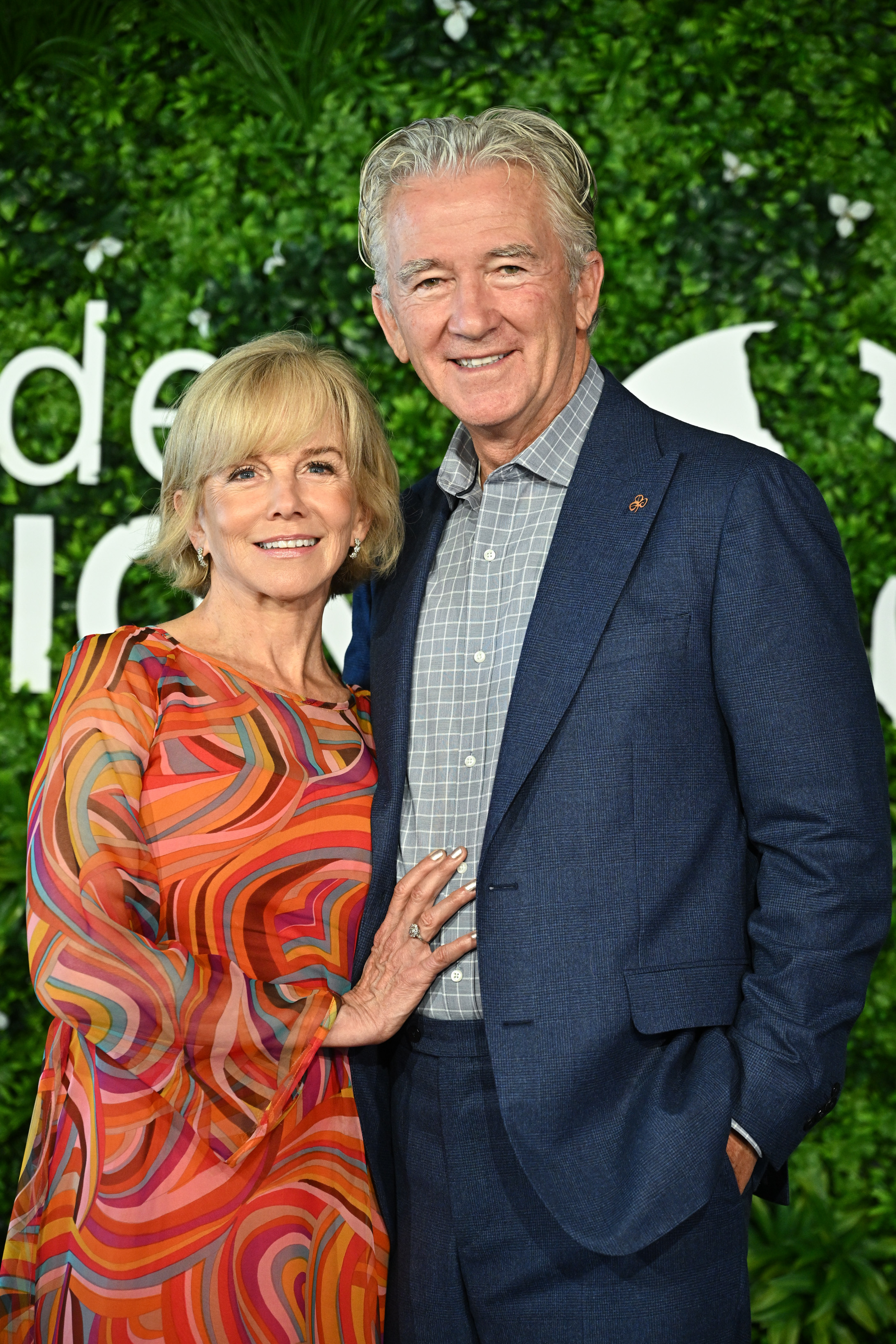 Patrick Duffy und Linda Purl nehmen am 19. Juni 2023 in Monte-Carlo, Monaco, am Fototermin zu „The Bold And The Beautiful“ im Rahmen des 62. Monte-Carlo-Fernsehfestivals teil | Quelle: Getty Images