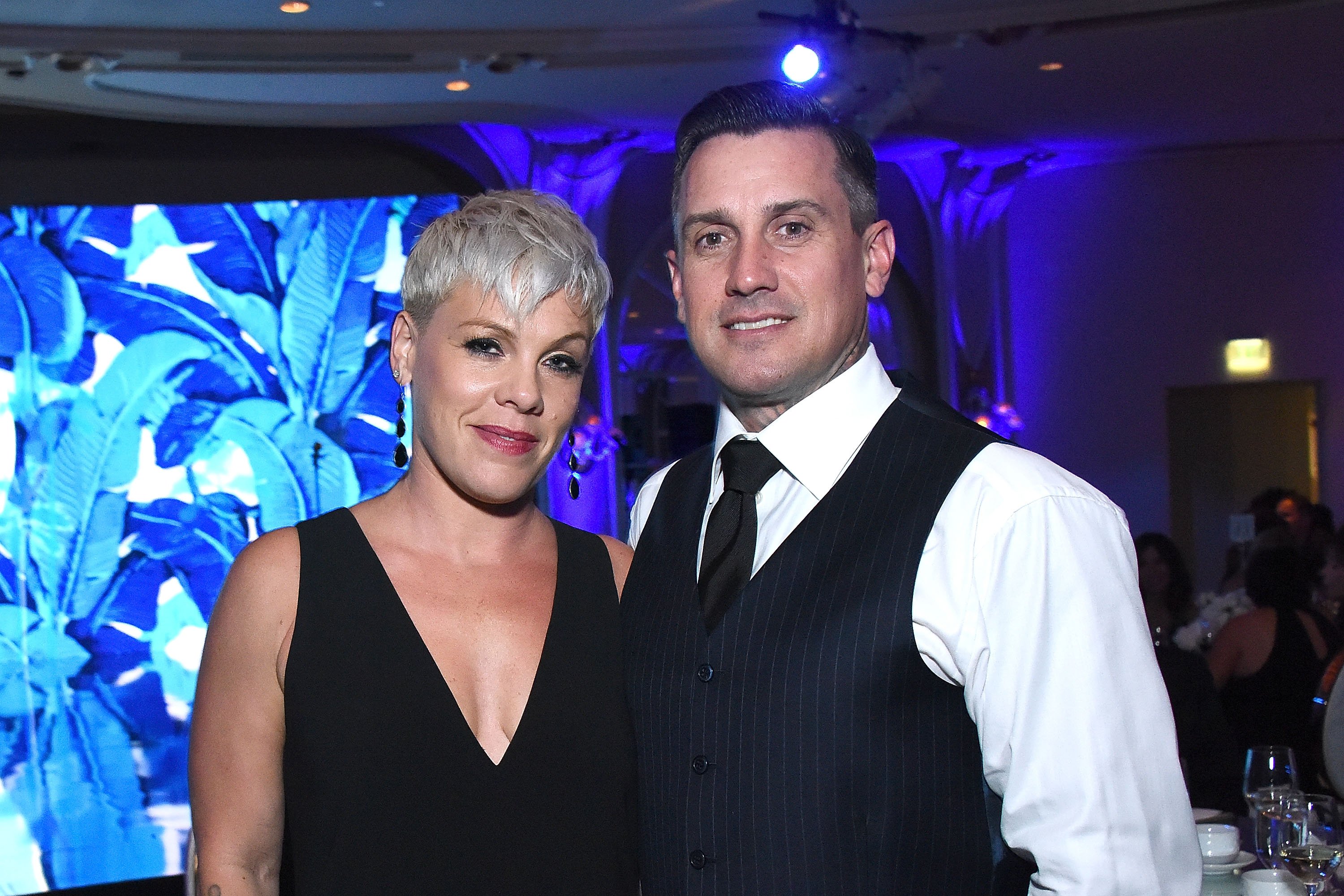 P!Nk und Carey Hart bei der Autismus-Gala "Into The Blue" am 4. Oktober 2018 im Beverly Hills Hotel Quelle: Getty Images
