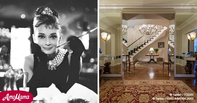 Luxuriöses Haus, wo Audrey Hepburn einst wohnte, ist immer noch für 14 Millionen Dollar zu haben