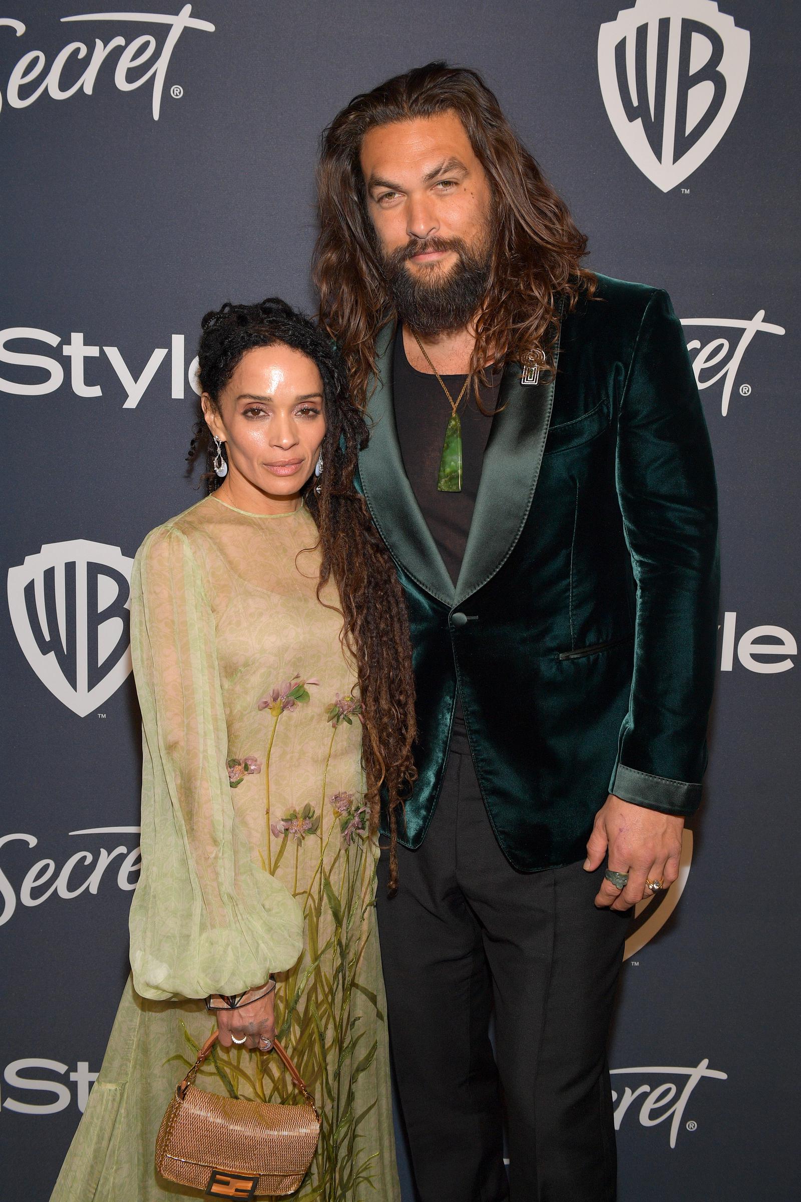 Lisa Bonet und Jason Momoa bei der 77th Annual Golden Globe Awards Post-Party in Beverly Hills, Kalifornien am 5. Januar 2020. | Quelle: Getty Images