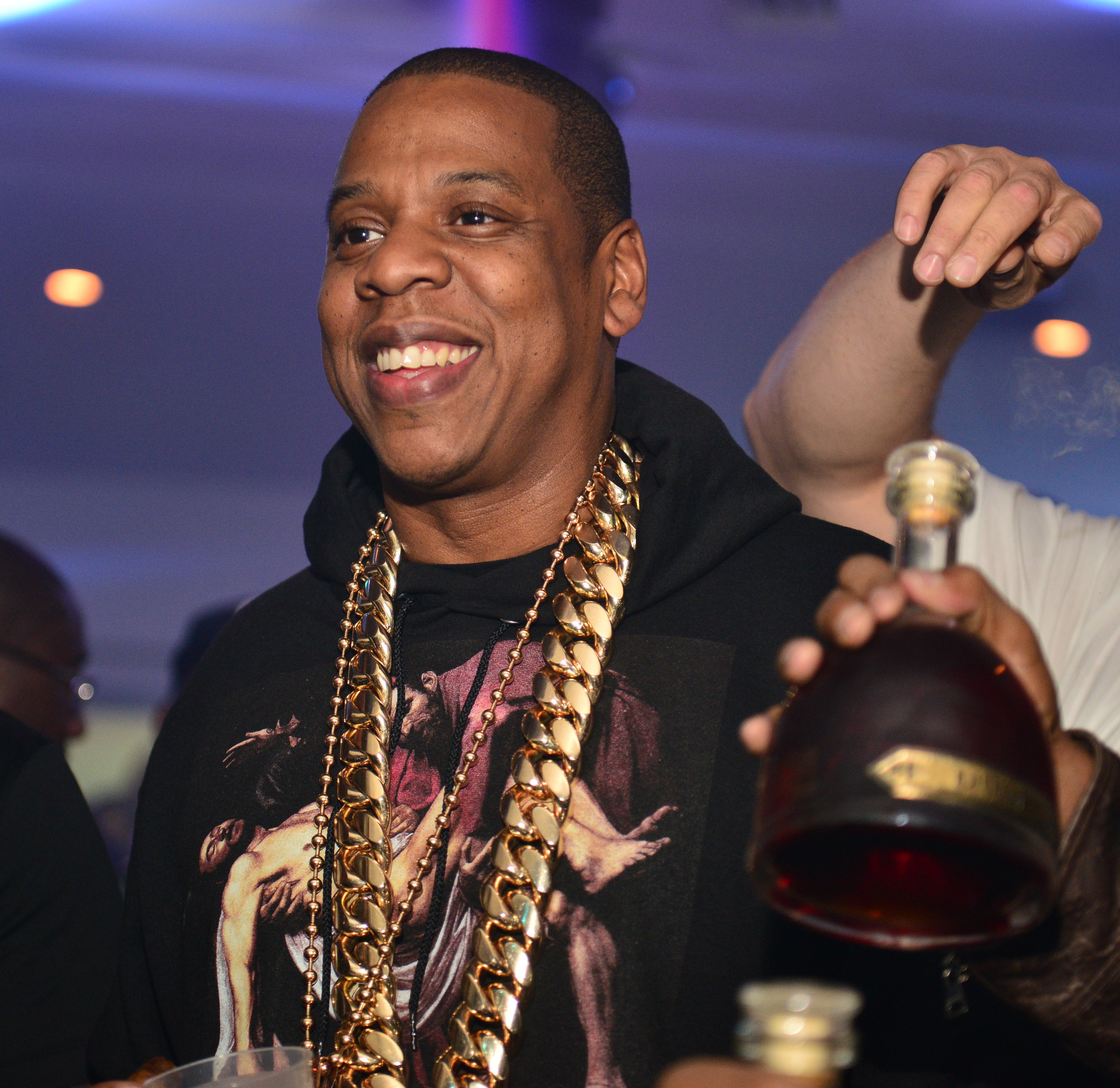 Jay-Z während der So So Def-Jubiläumsparty, die von Jay Z im Compound am 23. Februar 2013 in Atlanta, Georgia veranstaltet wurde | Quelle: Getty Images