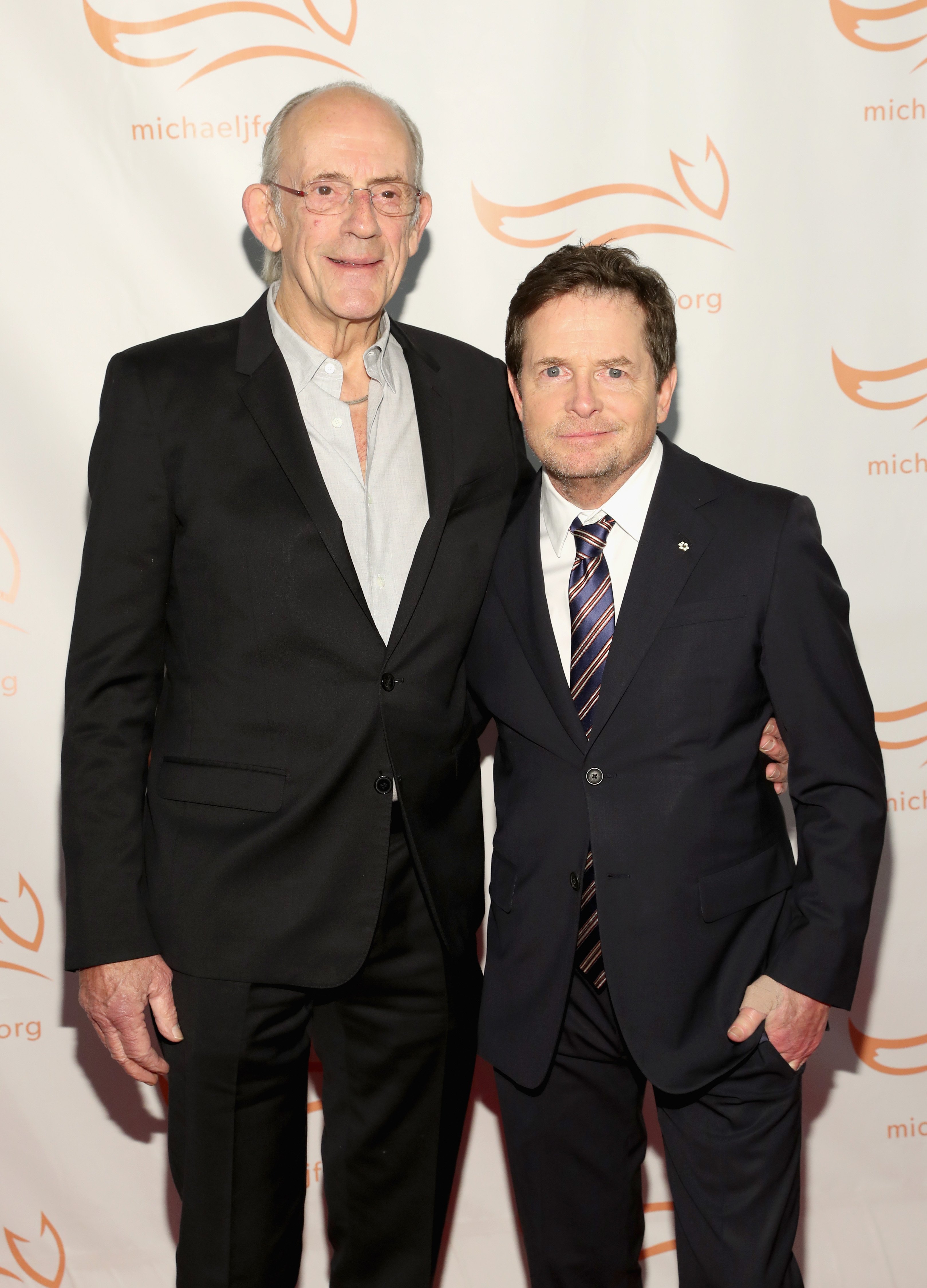 Christopher Lloyd und Michael J Fox | Quelle: Getty Images