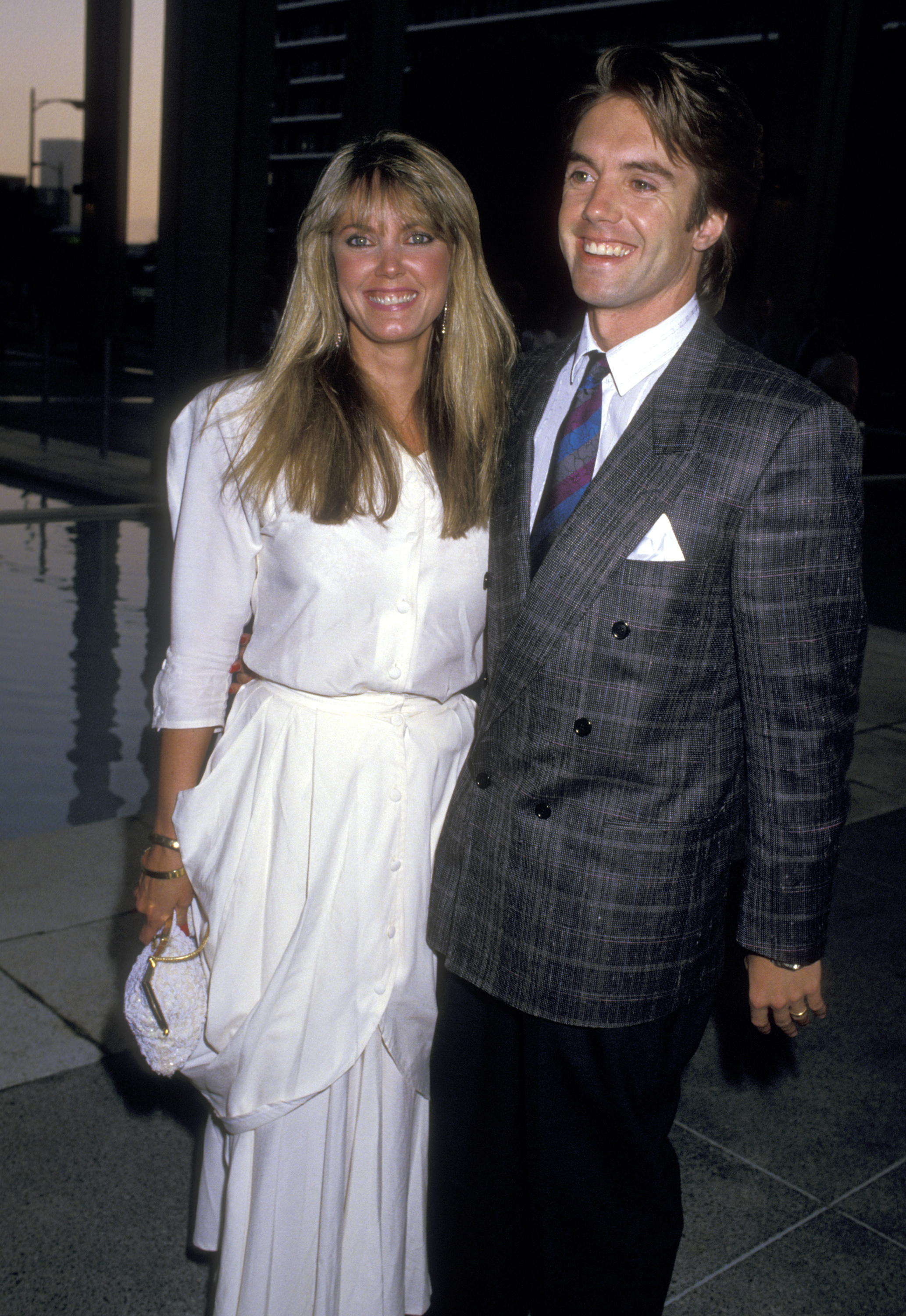 Ann Pennington und Shaun Cassidy während der Eröffnungsvorstellung von "She Loves You" am 2. Juli 1987 in Los Angeles, Kalifornien. | Quelle: Getty Images