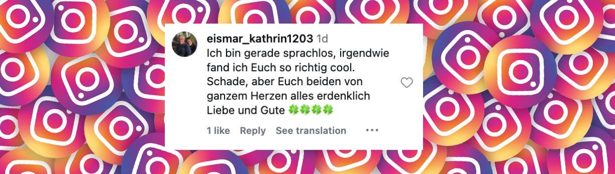 Fan-Kommentare bei Instagram | Quelle: instagram.com//p/ClTjMccs0z0/