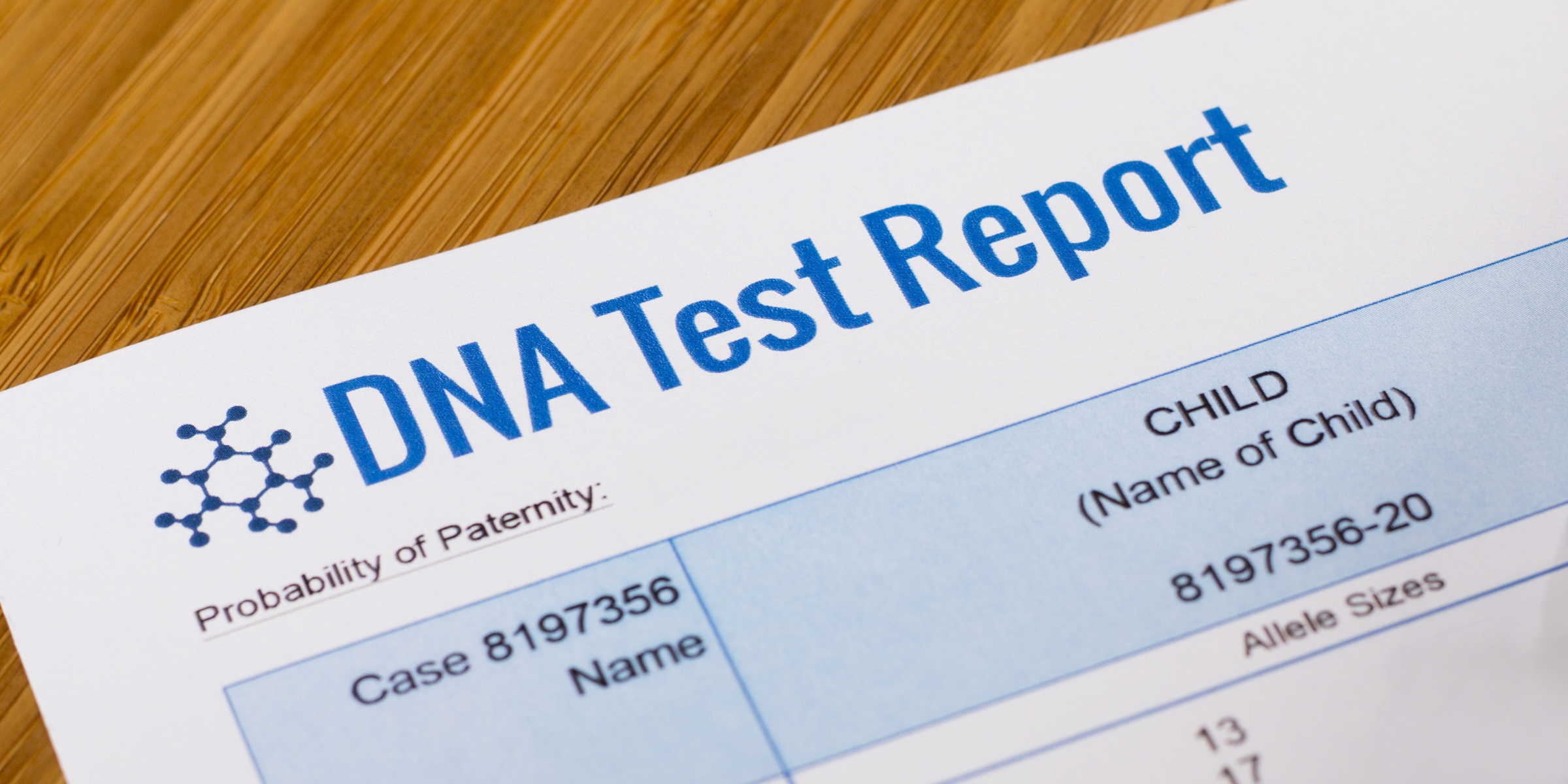 Ein DNA-Testbericht | Quelle: Shutterstock