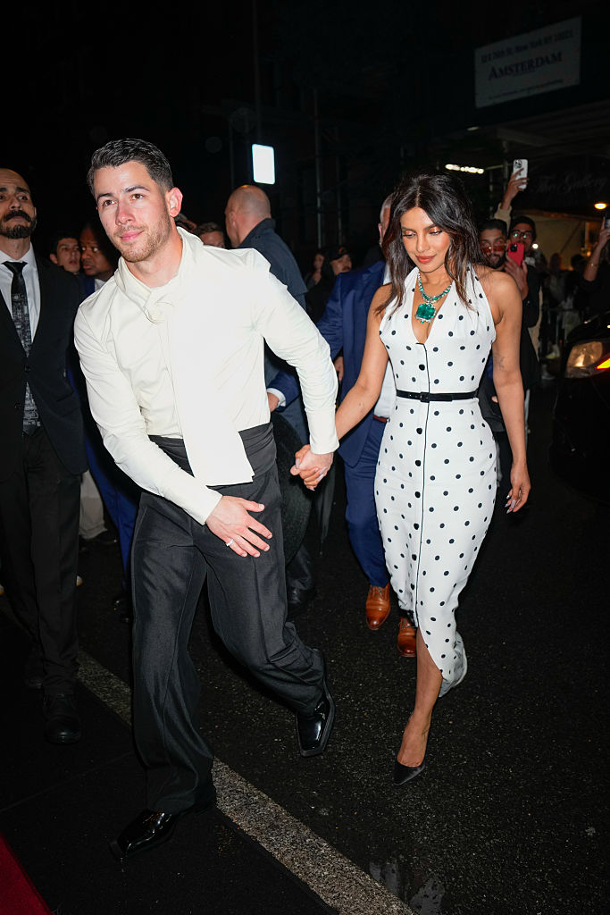 Nick Jonas und Priyanka Chopra besuchen am 6. Mai die After-Party der Met Gala 2025 in New York City, die im Anschluss an die Eröffnung der Ausstellung