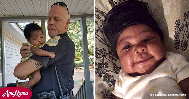Polizist rettete ein Kleinkind und ist dessen Patenonkel geworden 