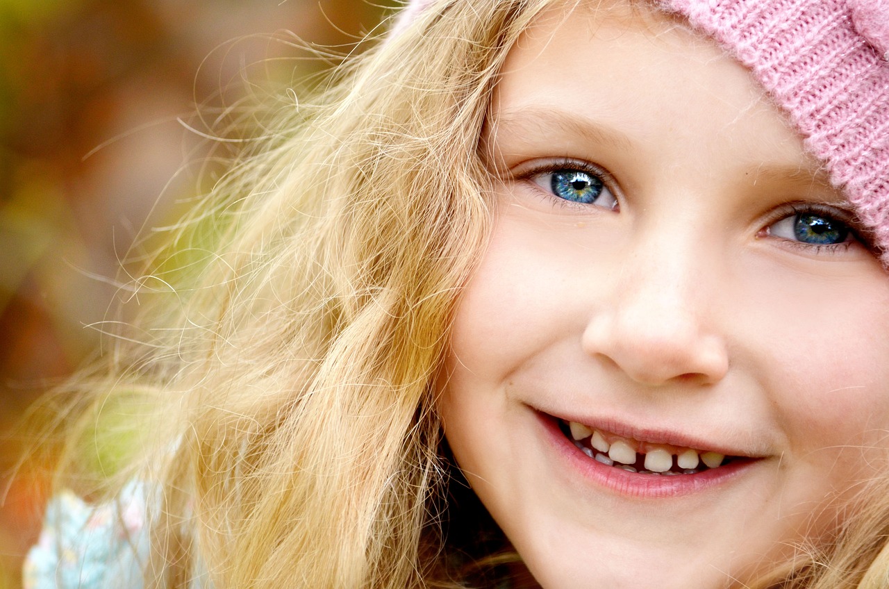 Lächelndes kleines Mädchen | Quelle: Pixabay