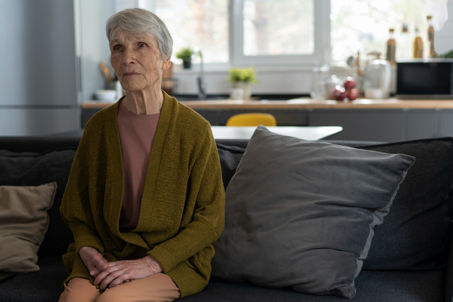 Eine traurige Frau | Quelle: Freepik
