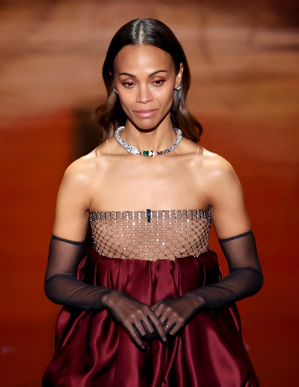 Zoe Saldana bei der 97. Oscarverleihung im Dolby Theatre, am 2. März 2025 | Quelle: Getty Images
