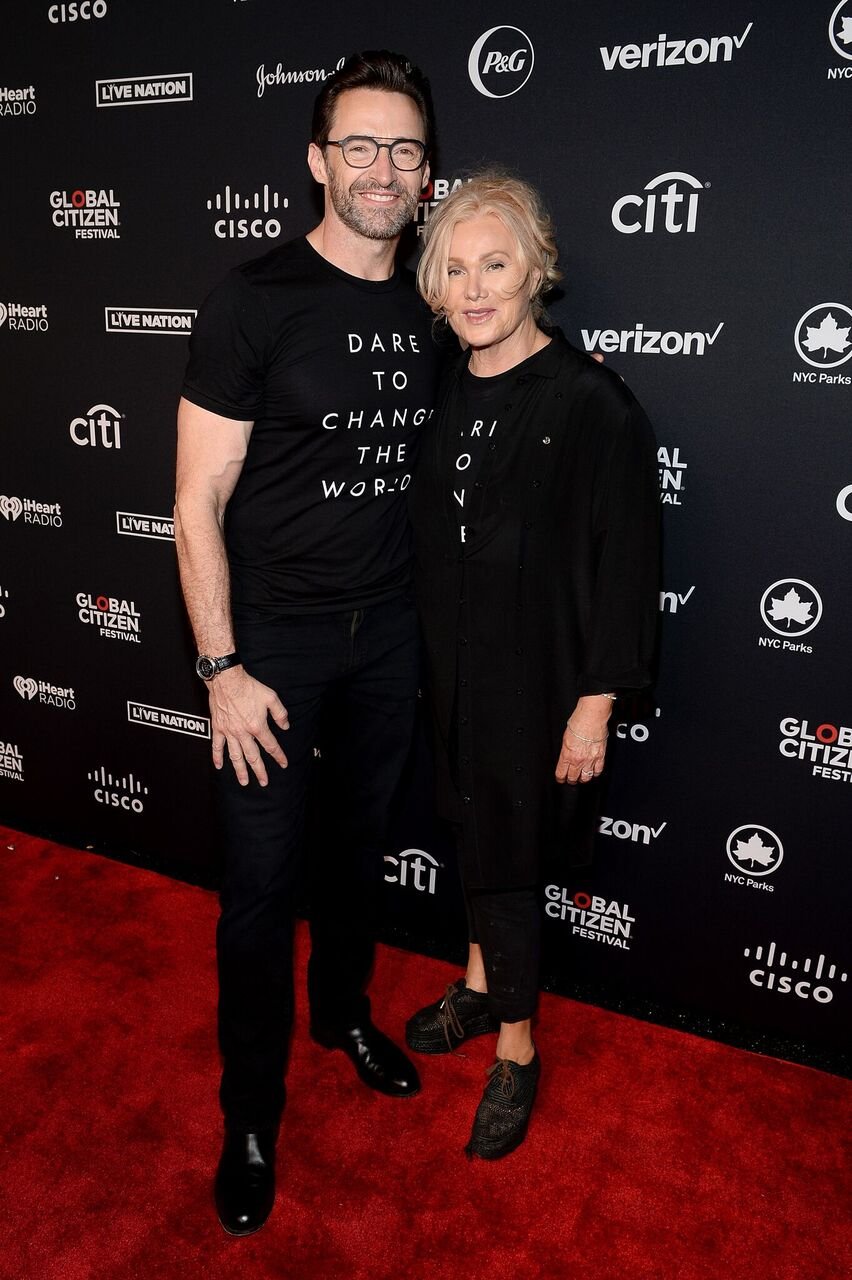 Hugh Jackman und Deborra-lee Furness nehmen am Global Citizen Festival 2019 teil: Power The Movement. | Quelle: Getty Images