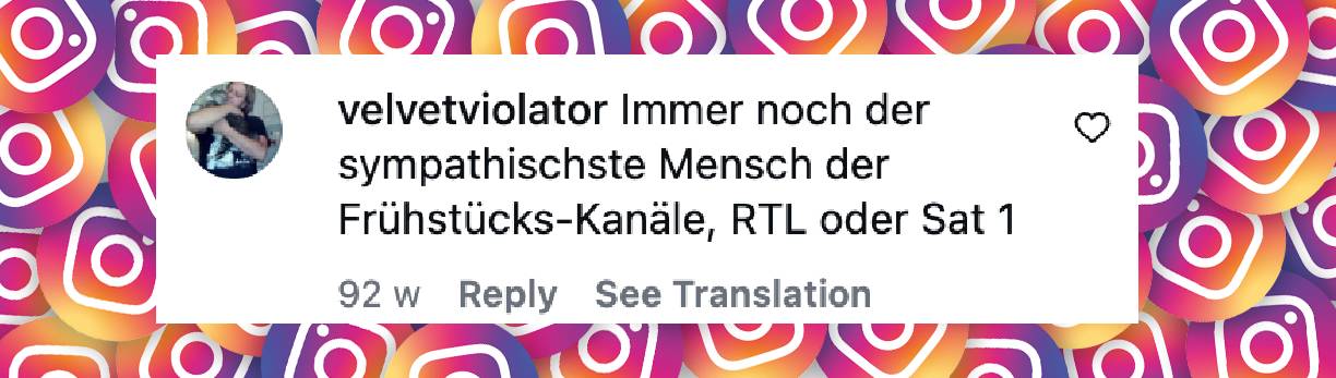 Fan-Kommentare bei Instagram | Quelle: https: instagram.com/p/C6ilYp6sjr7/c/18014177426431175/